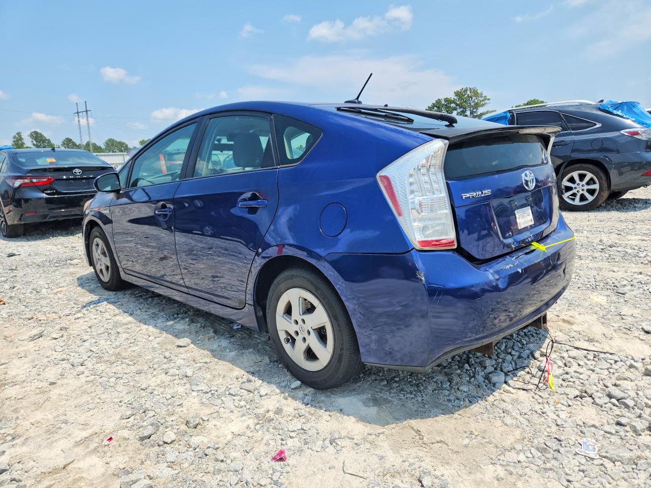 2011 Toyota Prius Two Blue vin: JTDKN3DU5B1365182