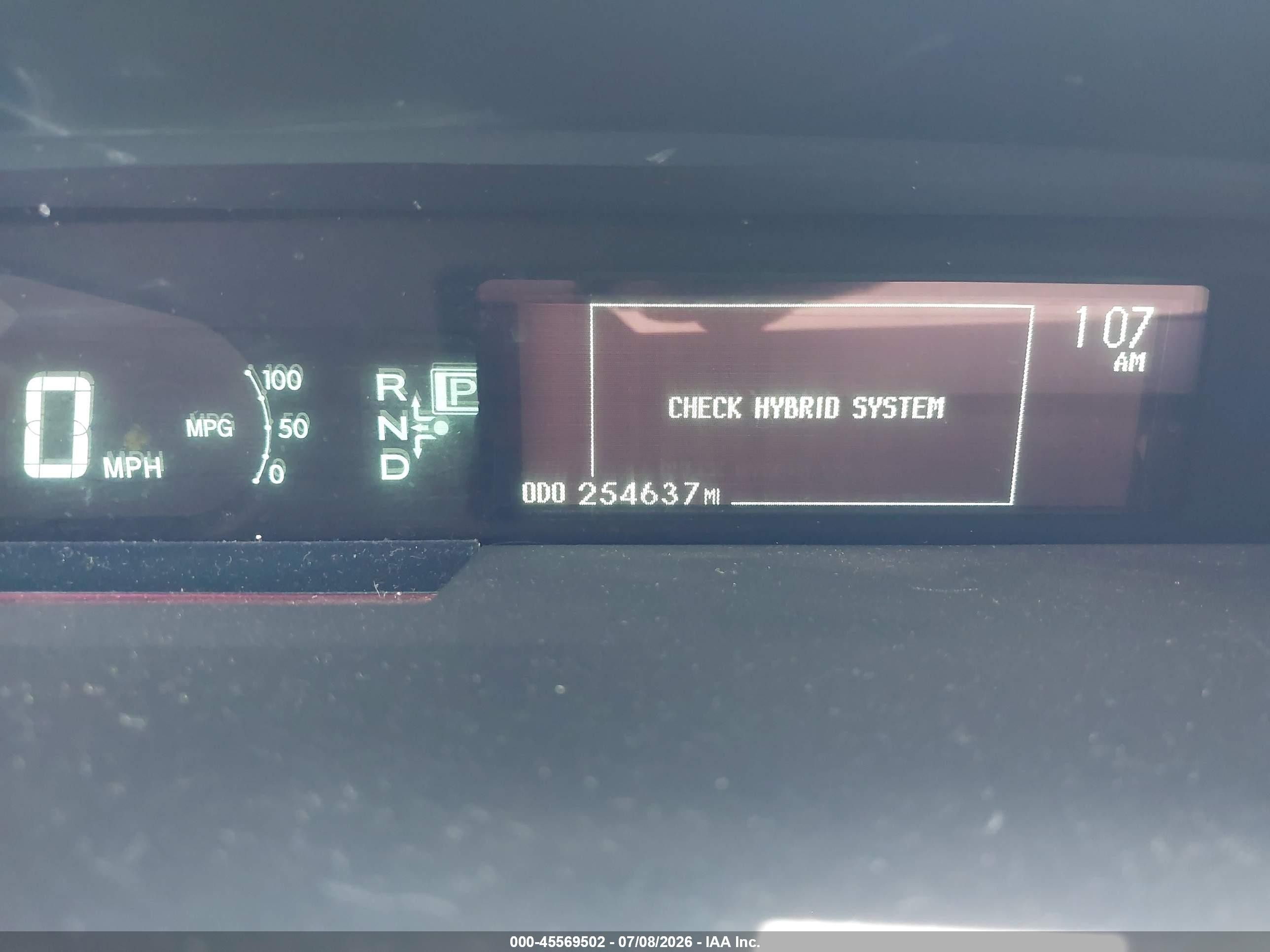 2011 Toyota Prius Two Black vin: JTDKN3DU5B1365389
