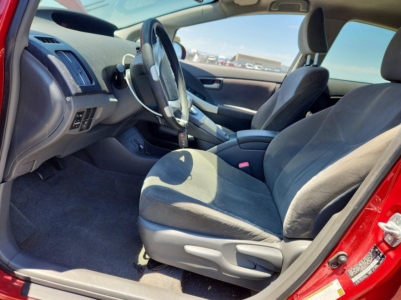 2011 Toyota Prius Two Red vin: JTDKN3DU5B1376960