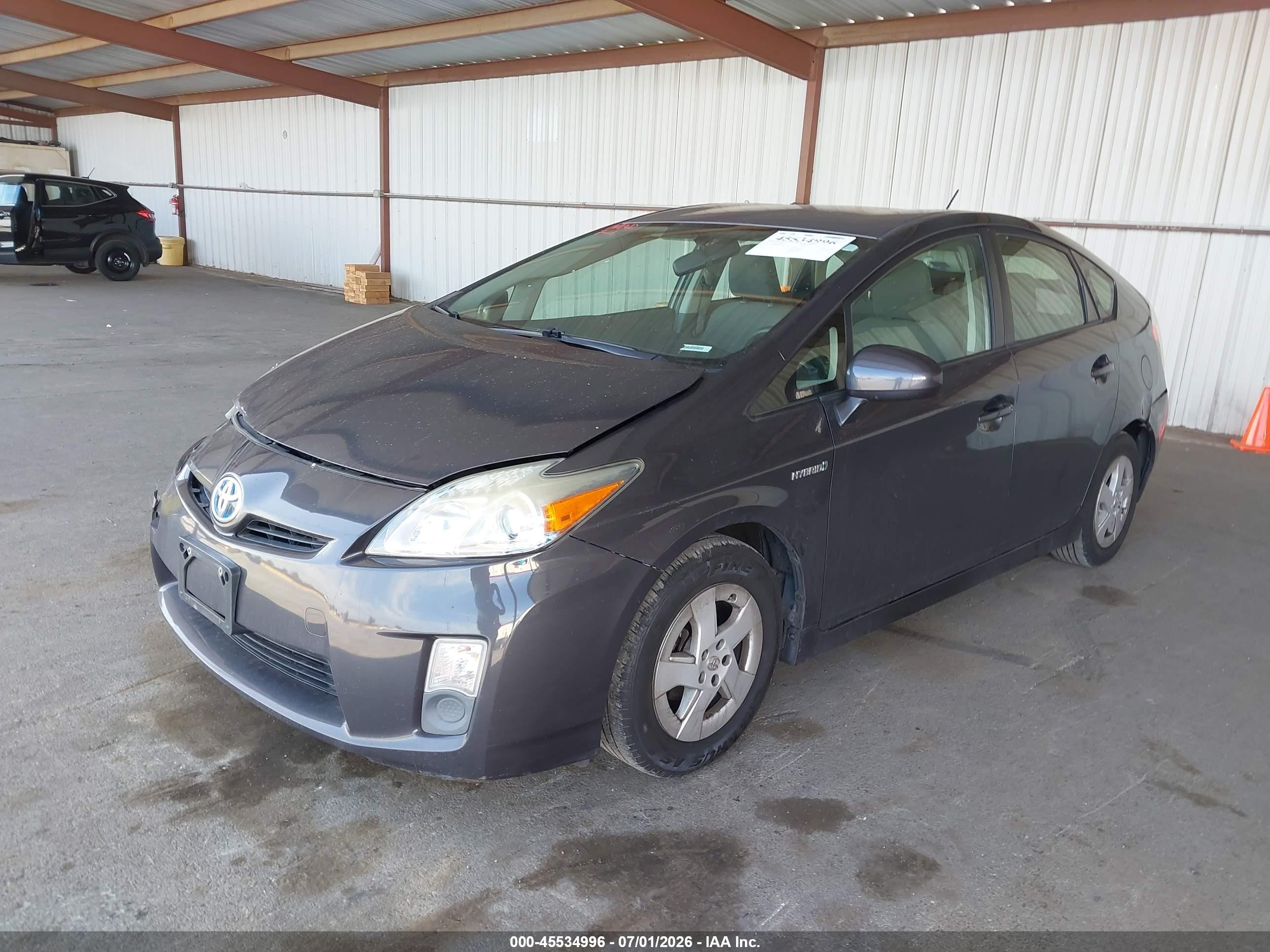 2011 Toyota Prius Three Gray vin: JTDKN3DU5B1394875