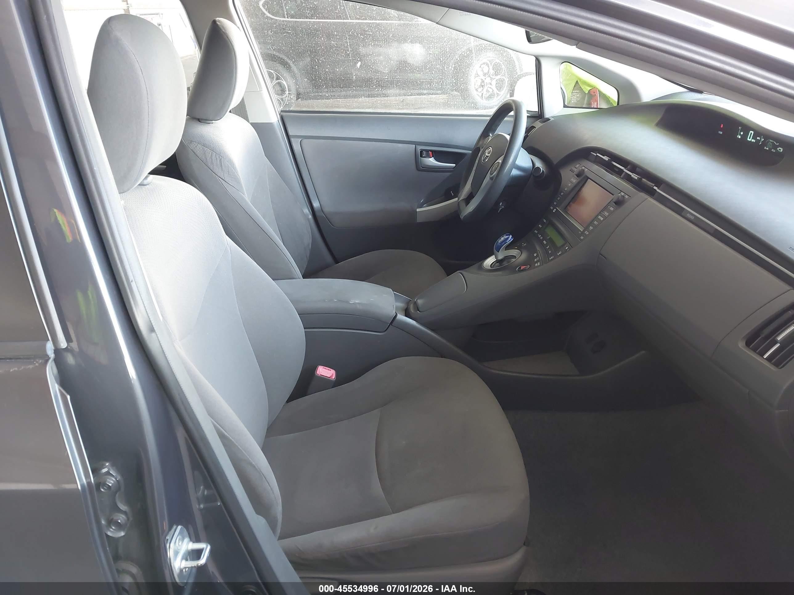 2011 Toyota Prius Three Gray vin: JTDKN3DU5B1394875