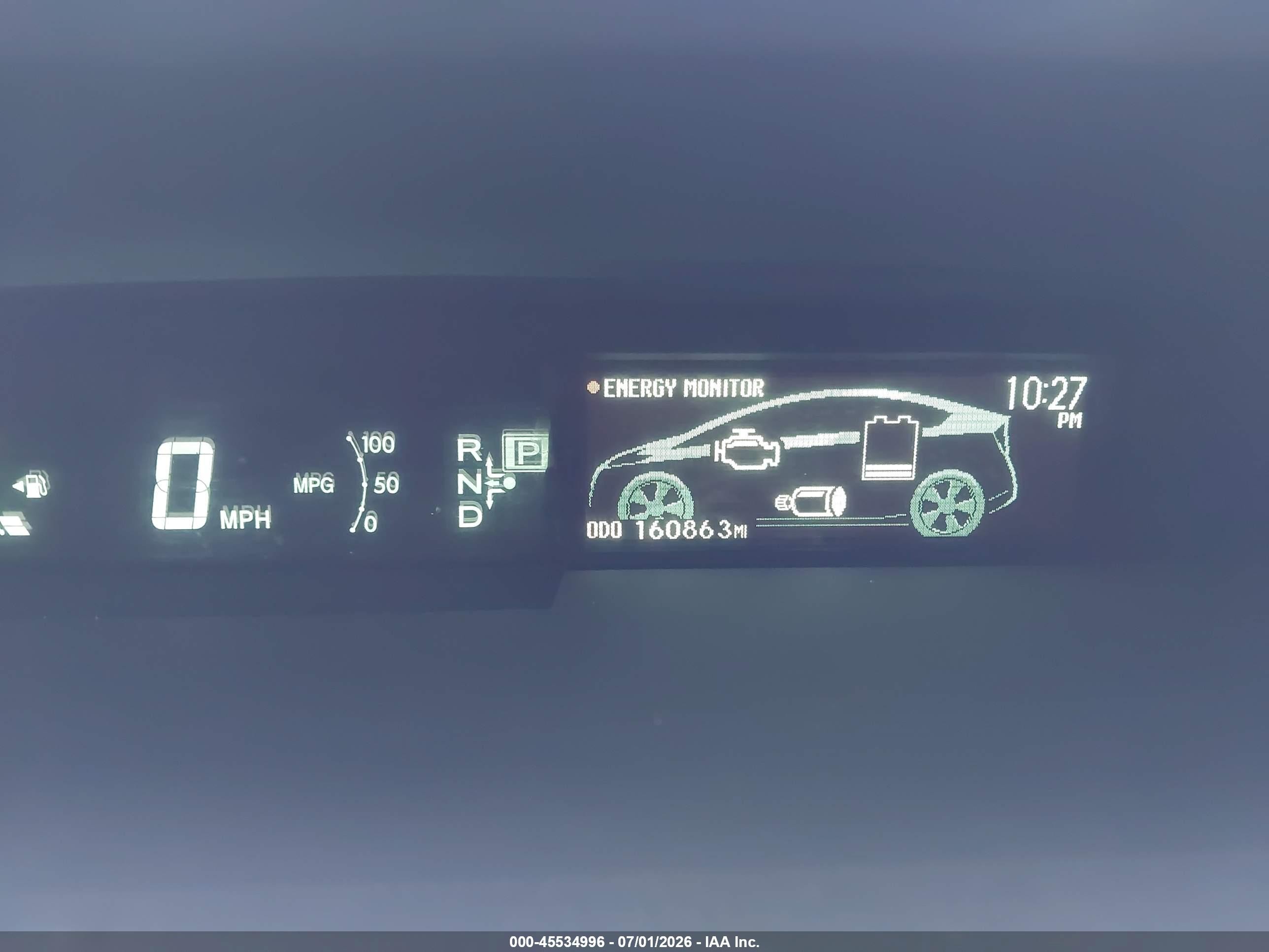 2011 Toyota Prius Three Gray vin: JTDKN3DU5B1394875