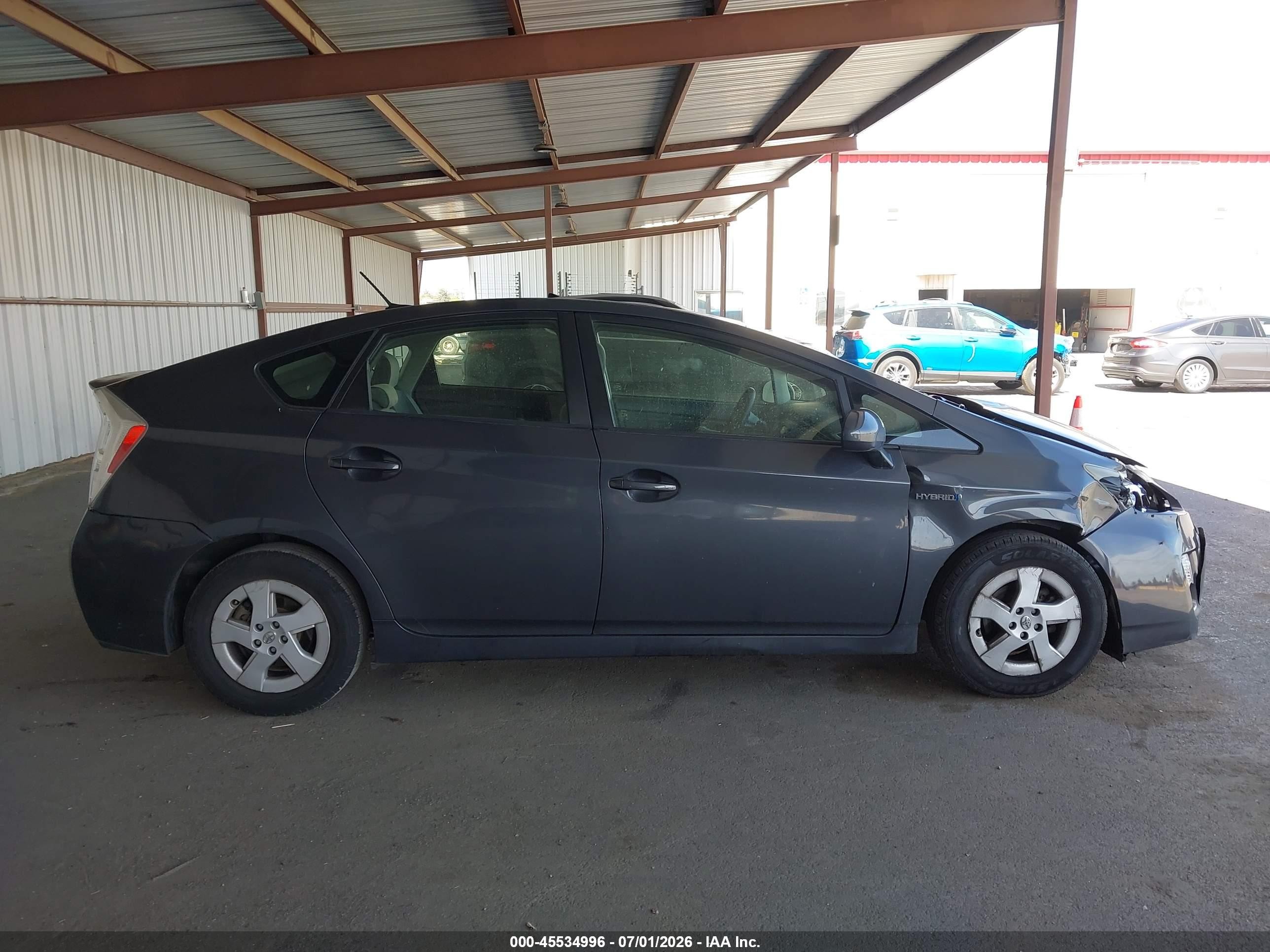 2011 Toyota Prius Three Gray vin: JTDKN3DU5B1394875