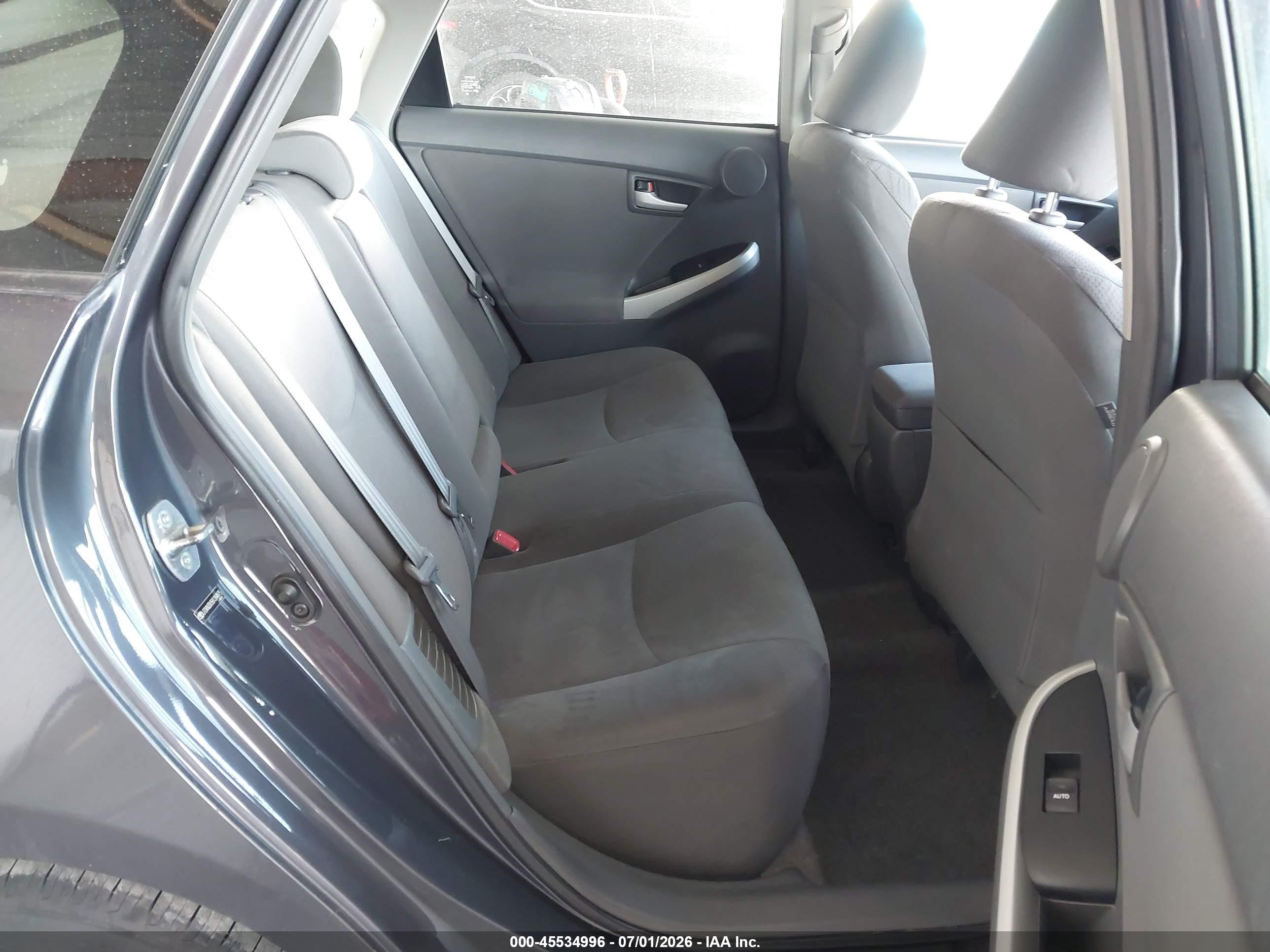 2011 Toyota Prius Three Gray vin: JTDKN3DU5B1394875