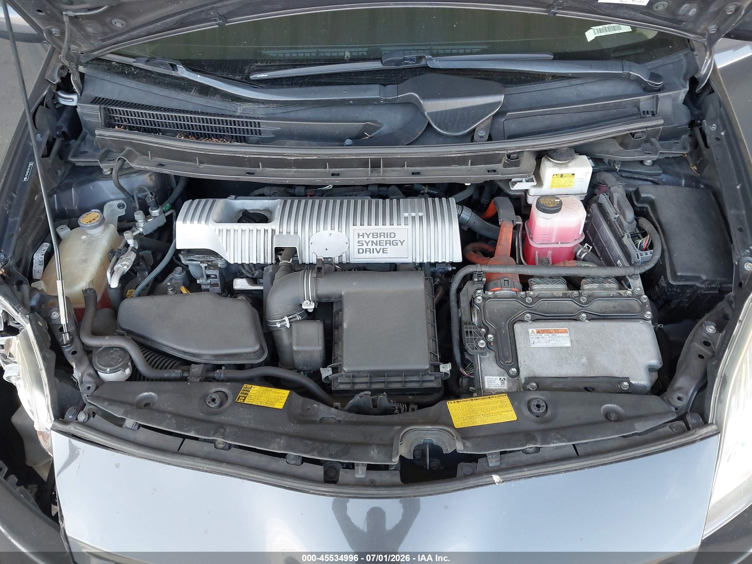2011 Toyota Prius Three Gray vin: JTDKN3DU5B1394875