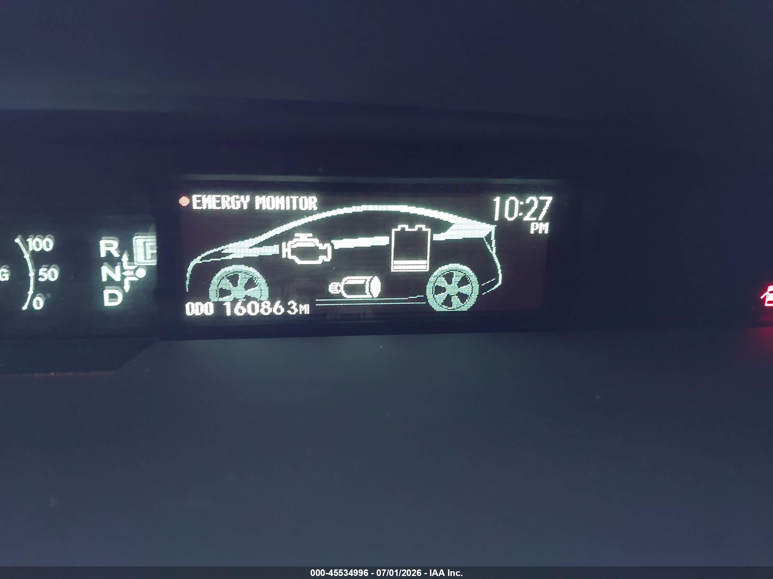 2011 Toyota Prius Three Gray vin: JTDKN3DU5B1394875