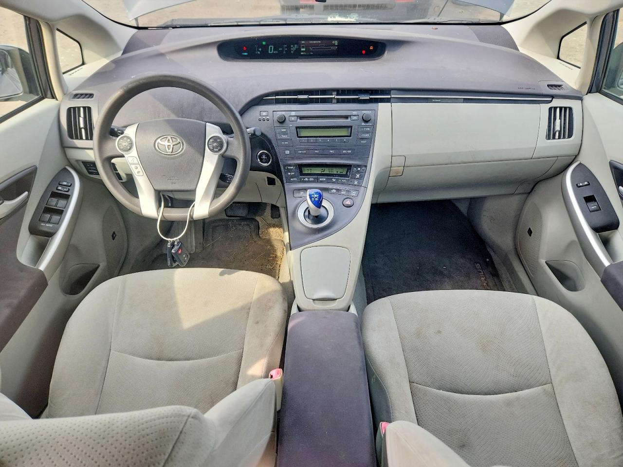 2011 Toyota Prius Three Gray vin: JTDKN3DU5B1406295