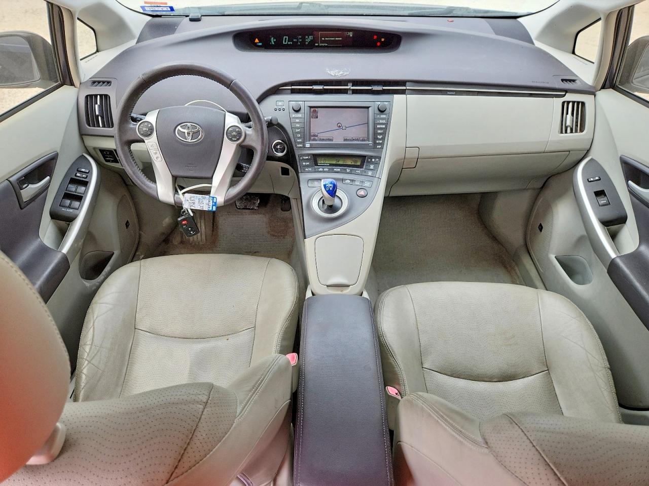 2011 Toyota Prius Four Серый vin: JTDKN3DU5B1449700