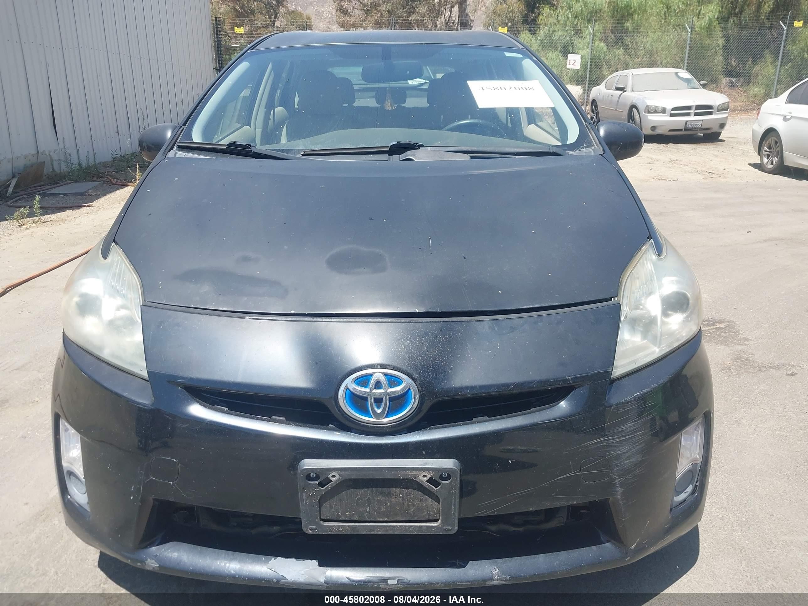 2011 Toyota Prius Four Black vin: JTDKN3DU5B1457568