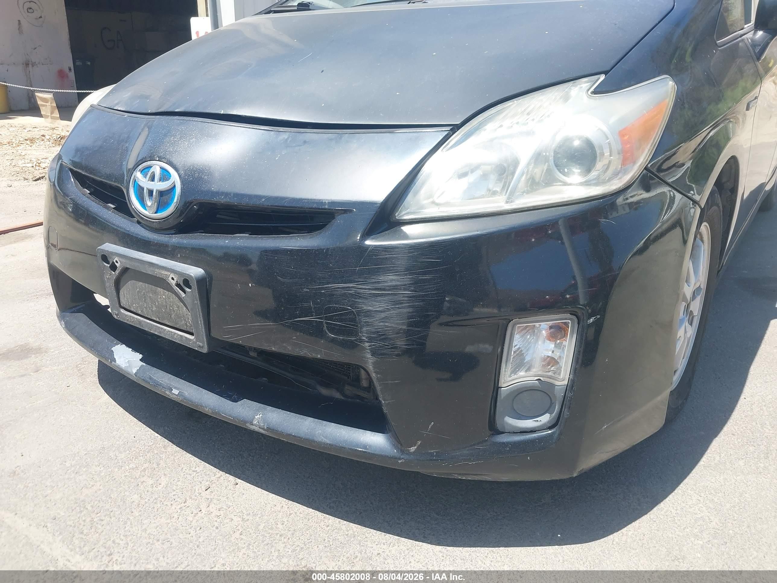 2011 Toyota Prius Four Black vin: JTDKN3DU5B1457568