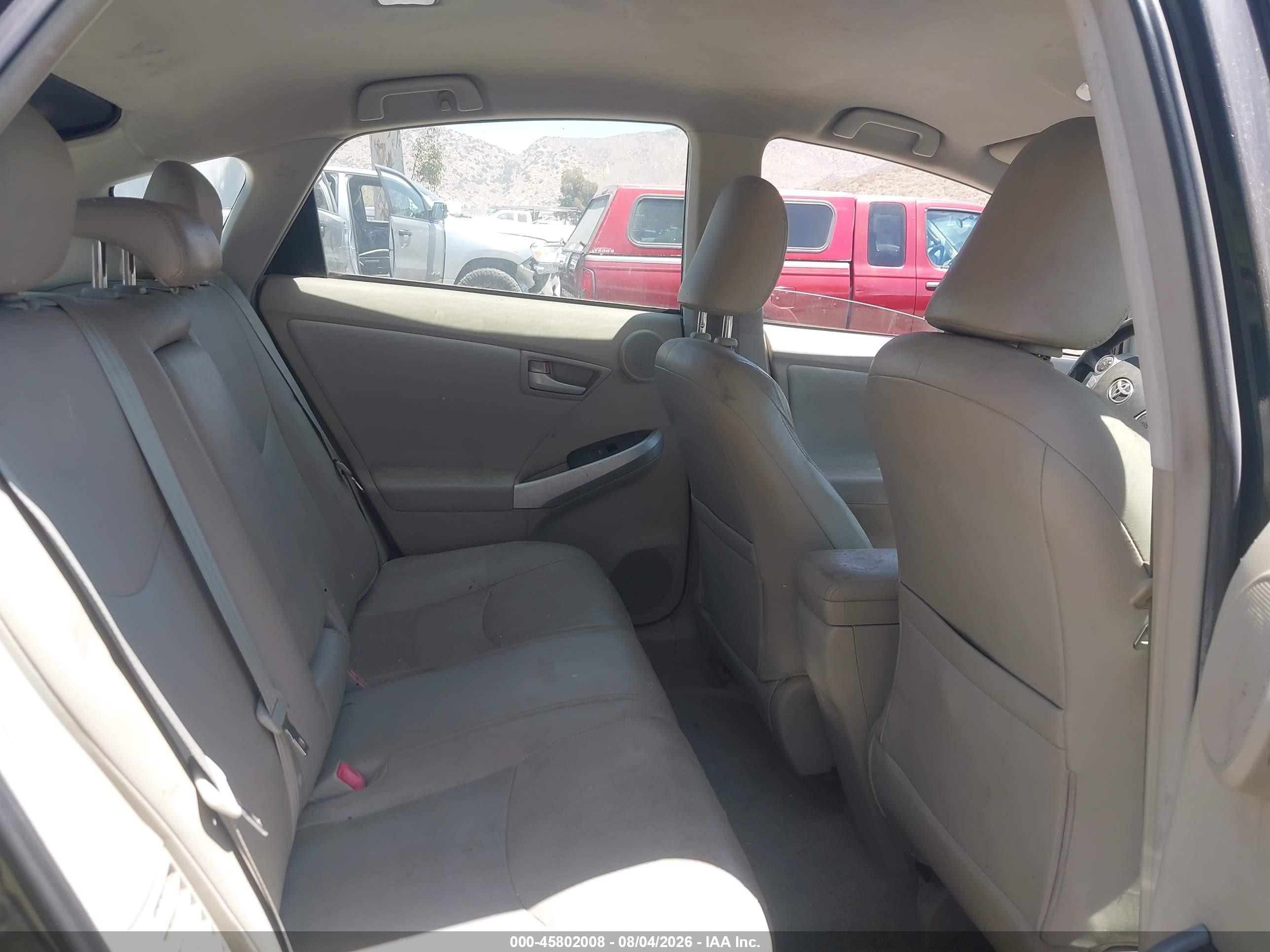 2011 Toyota Prius Four Black vin: JTDKN3DU5B1457568