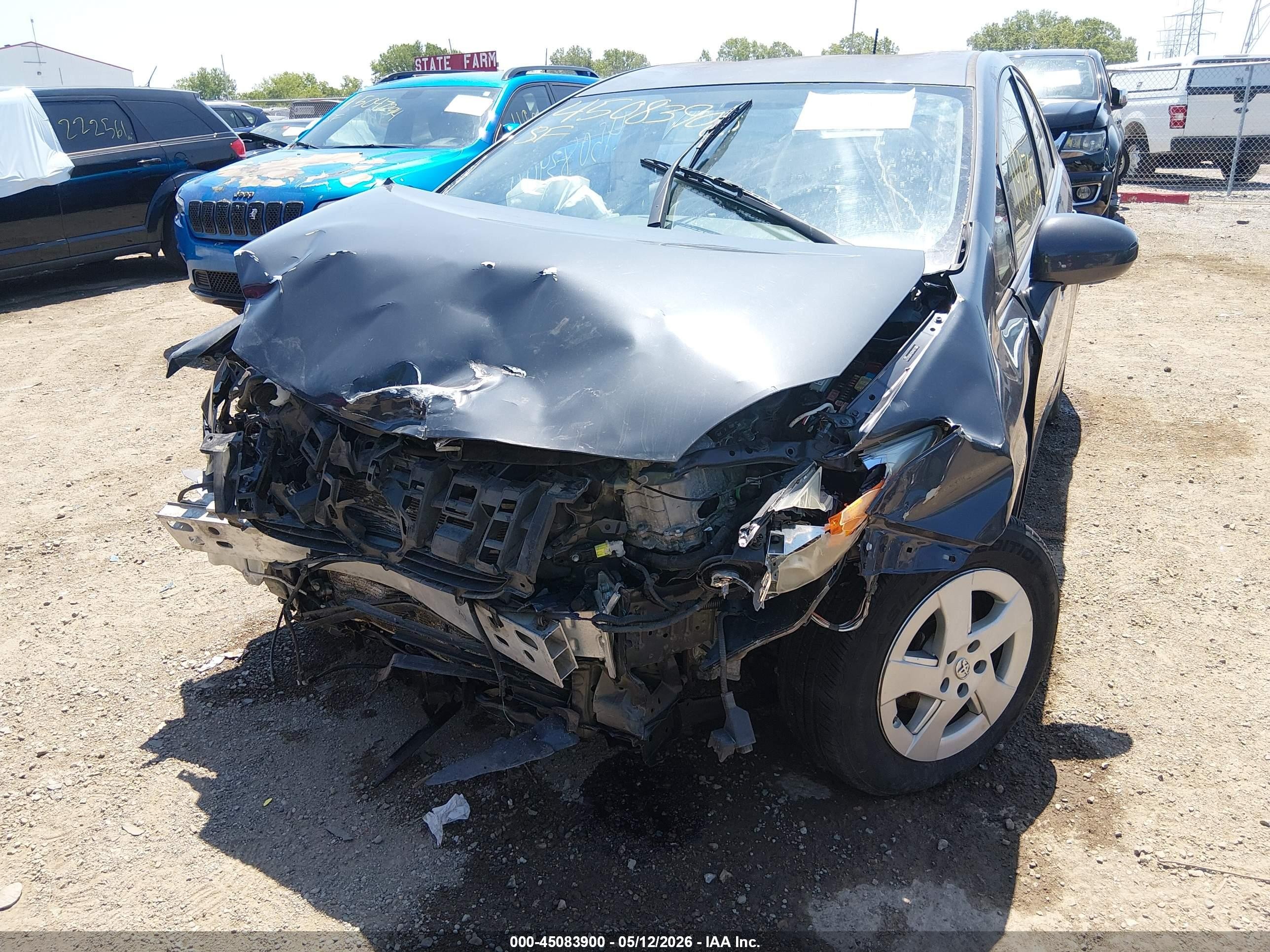 2011 Toyota Prius Three Gray vin: JTDKN3DU5B5363215