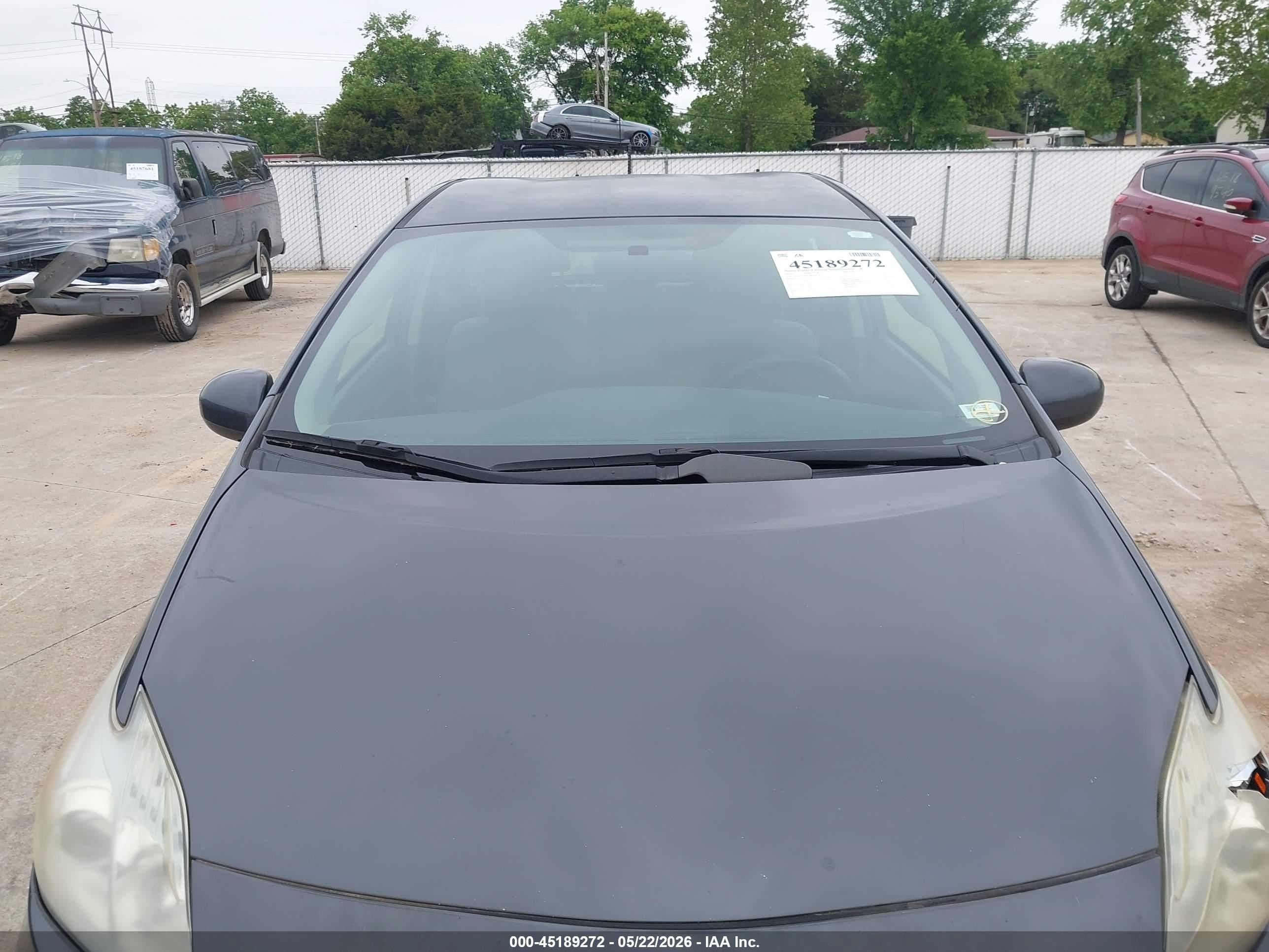 2011 Toyota Prius Two Gray vin: JTDKN3DU5B5368771