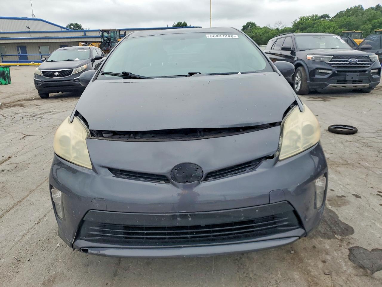 2012 Toyota Prius Two Синий vin: JTDKN3DU5C1483203
