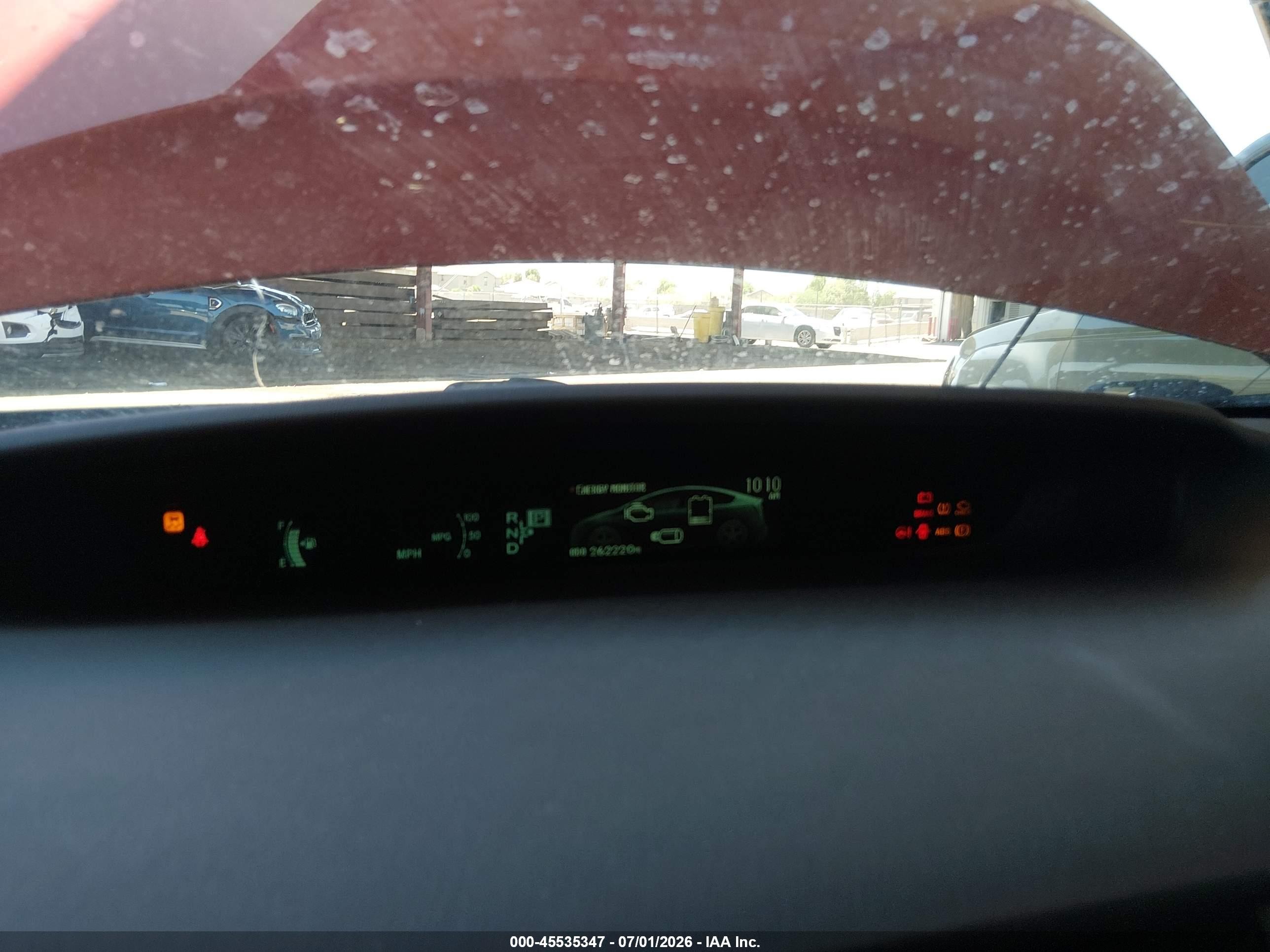 2012 Toyota Prius Three Red vin: JTDKN3DU5C1492175