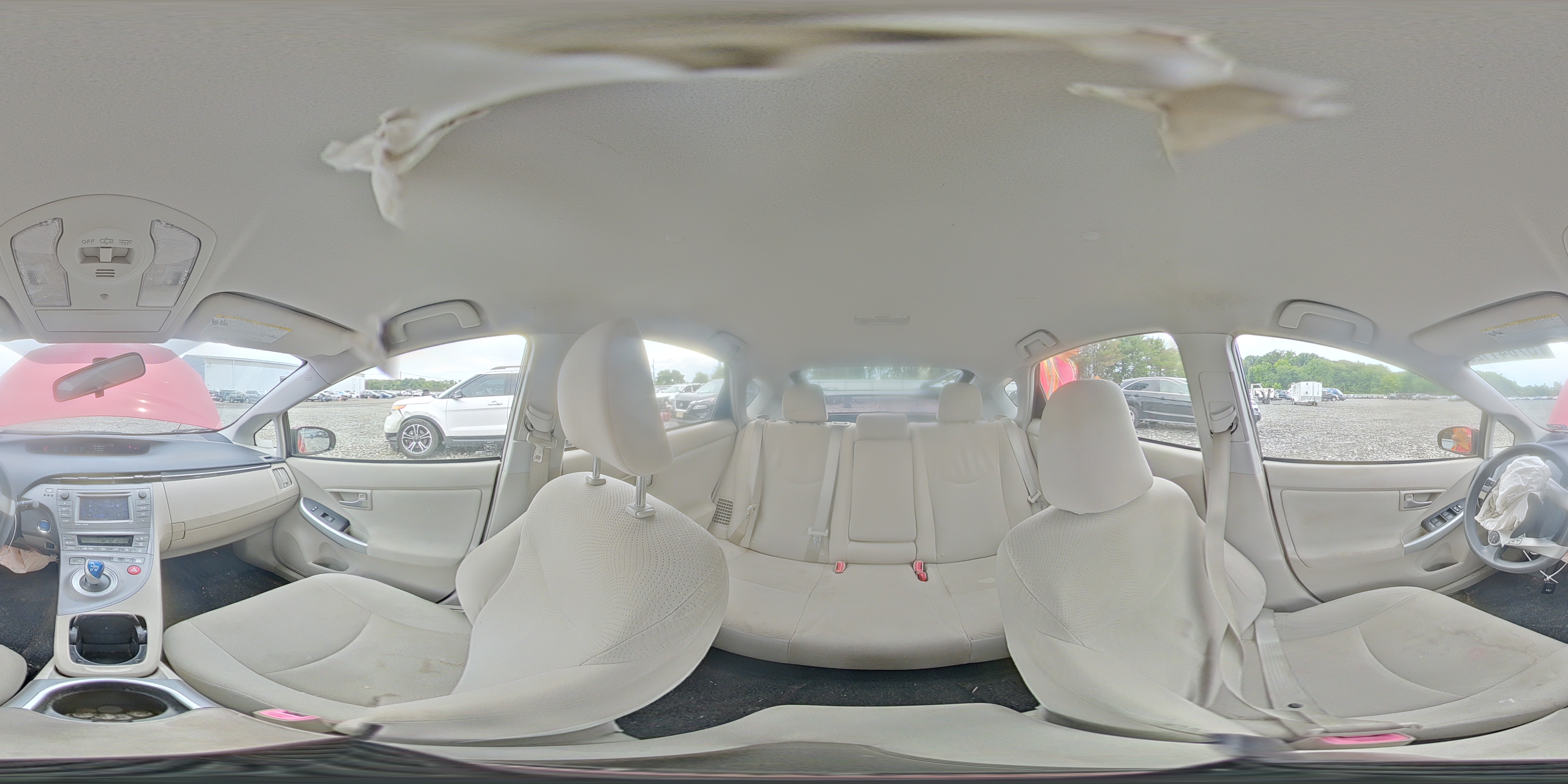 2012 Toyota Prius Three Red vin: JTDKN3DU5C1495027