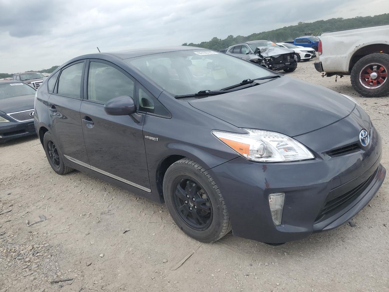 2012 Toyota Prius Charcoal vin: JTDKN3DU5C1497716