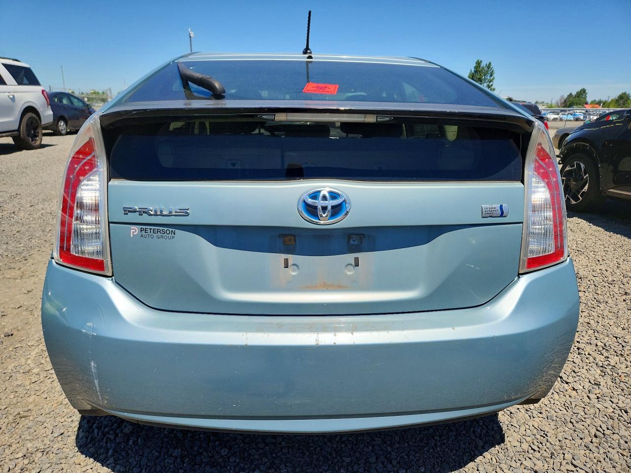 2012 Toyota Prius Two Turquoise vin: JTDKN3DU5C1502879