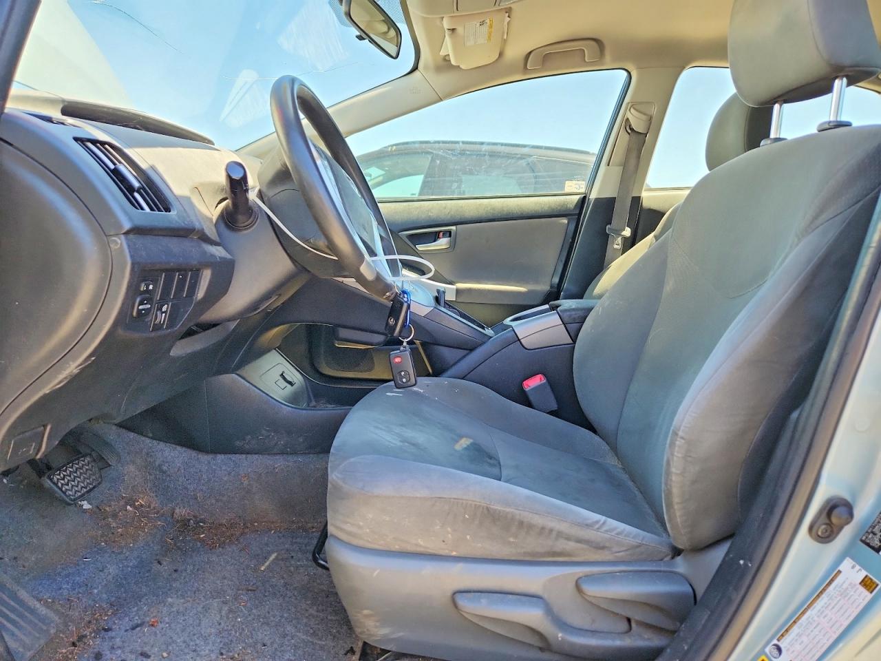 2012 Toyota Prius Two Turquoise vin: JTDKN3DU5C1502879