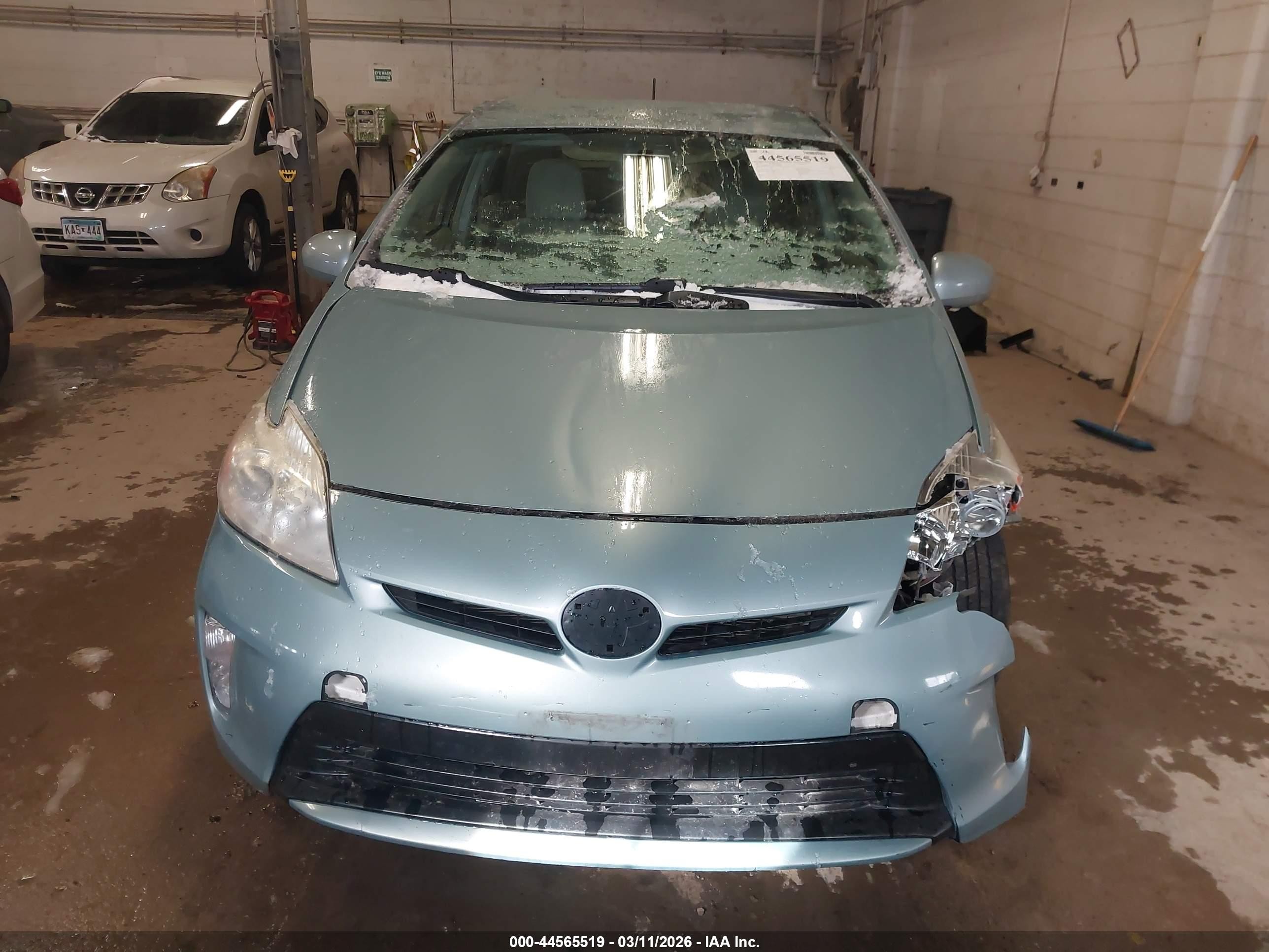 2012 Toyota Prius Two Teal vin: JTDKN3DU5C1518970