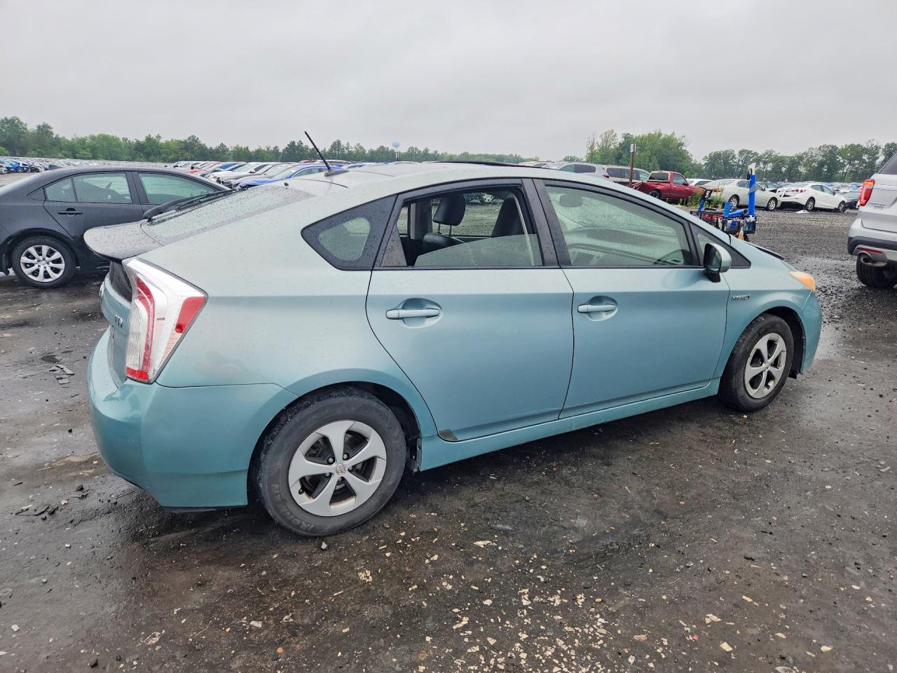 2012 Toyota Prius Four Teal vin: JTDKN3DU5C1521240