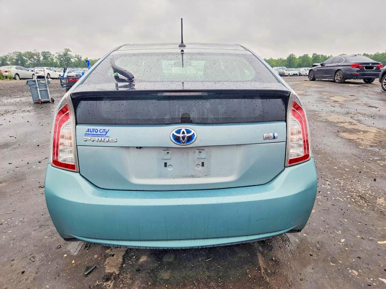 2012 Toyota Prius Four Teal vin: JTDKN3DU5C1521240