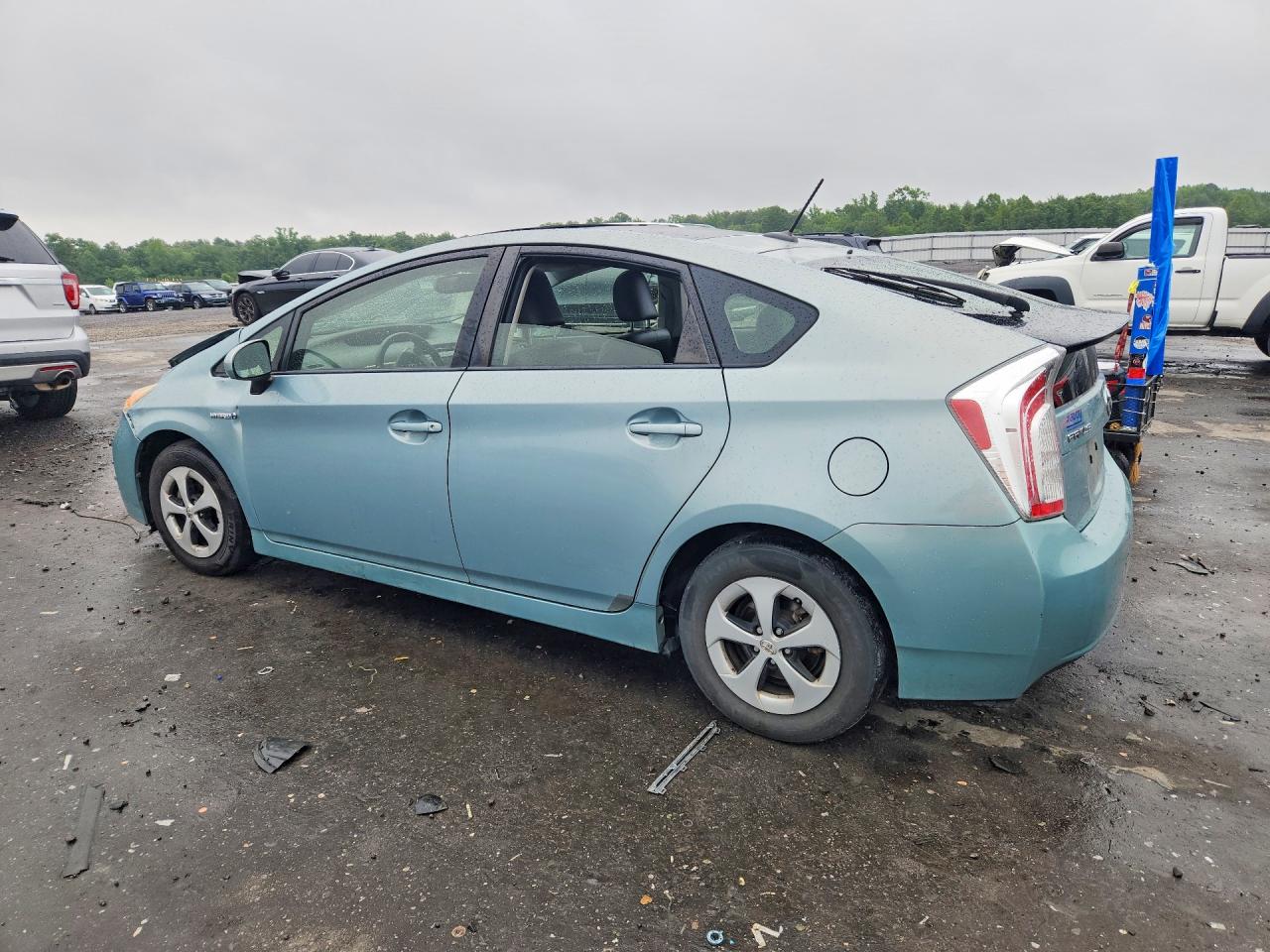 2012 Toyota Prius Four Teal vin: JTDKN3DU5C1521240