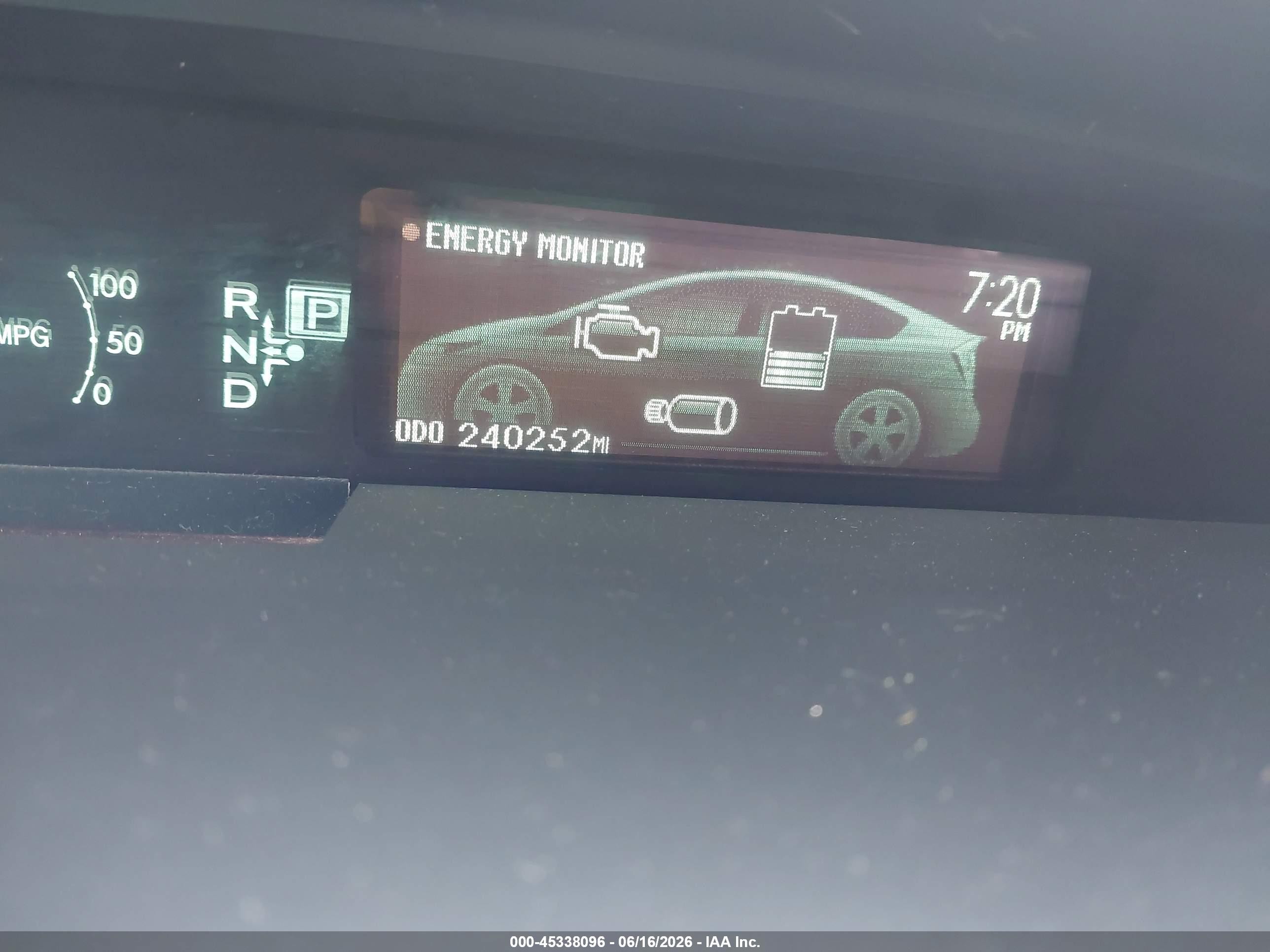 2012 Toyota Prius Four Red vin: JTDKN3DU5C1545957