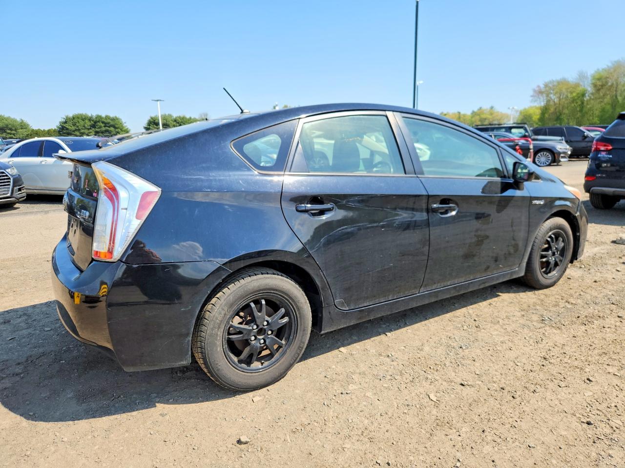 2012 Toyota Prius Two Черный vin: JTDKN3DU5C1549801