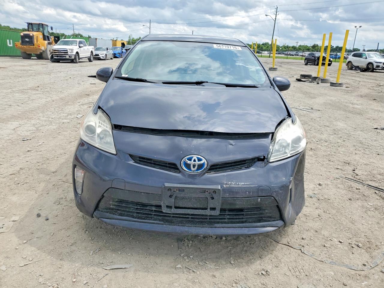 2012 Toyota Prius Three Gray vin: JTDKN3DU5C1550091