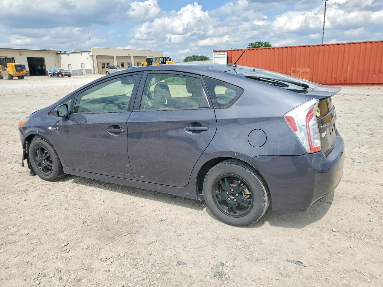 2012 Toyota Prius Three Gray vin: JTDKN3DU5C1550091