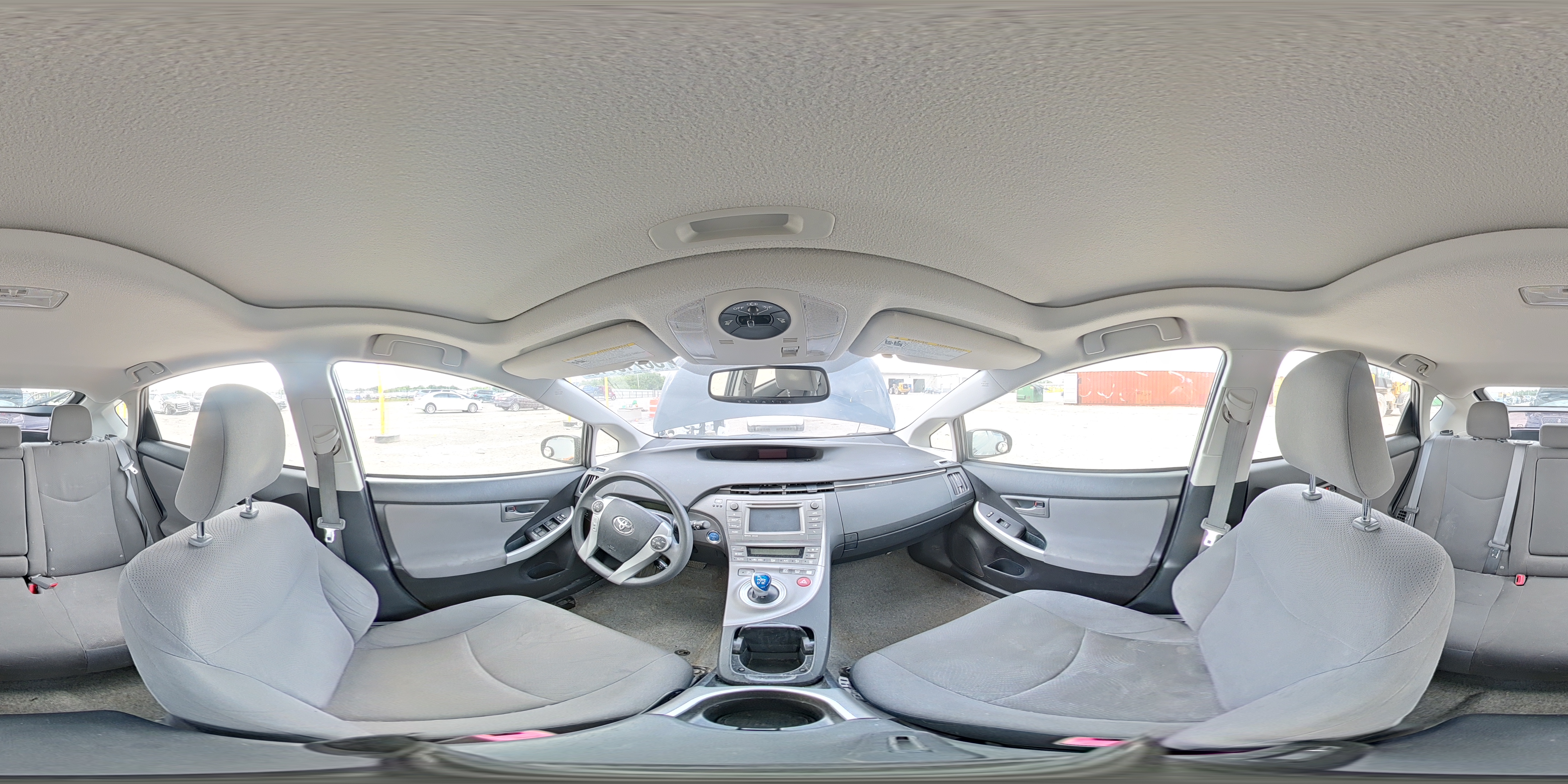 2012 Toyota Prius Three Gray vin: JTDKN3DU5C1550091