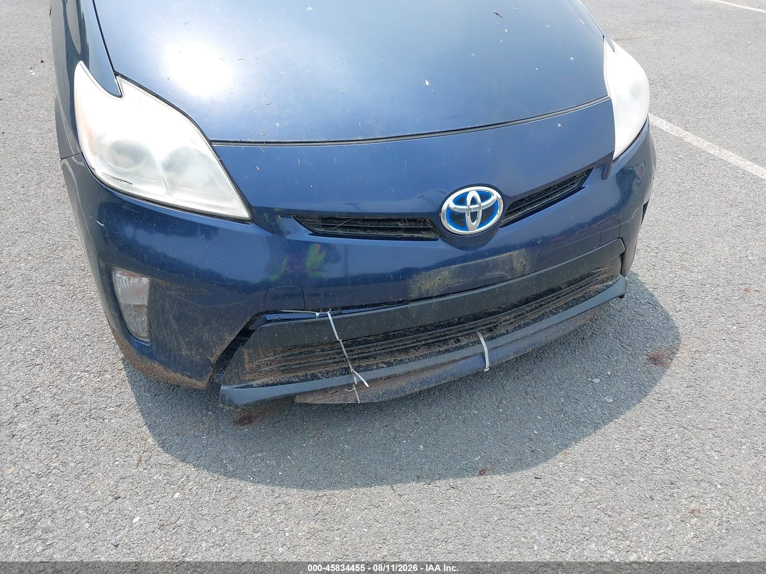 2012 Toyota Prius Three Синий vin: JTDKN3DU5C1552472