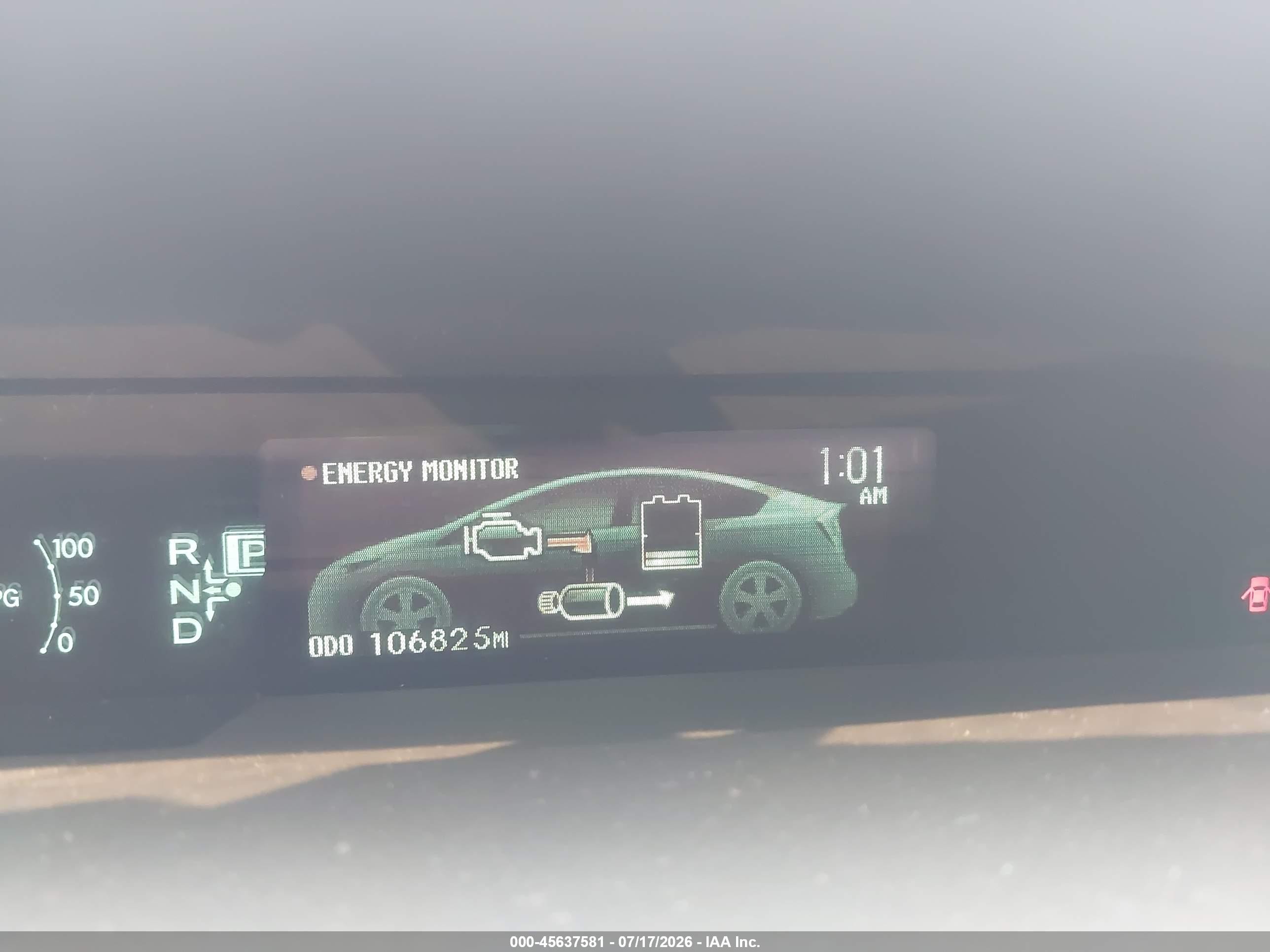 2012 Toyota Prius Серебряный vin: JTDKN3DU5C1553749
