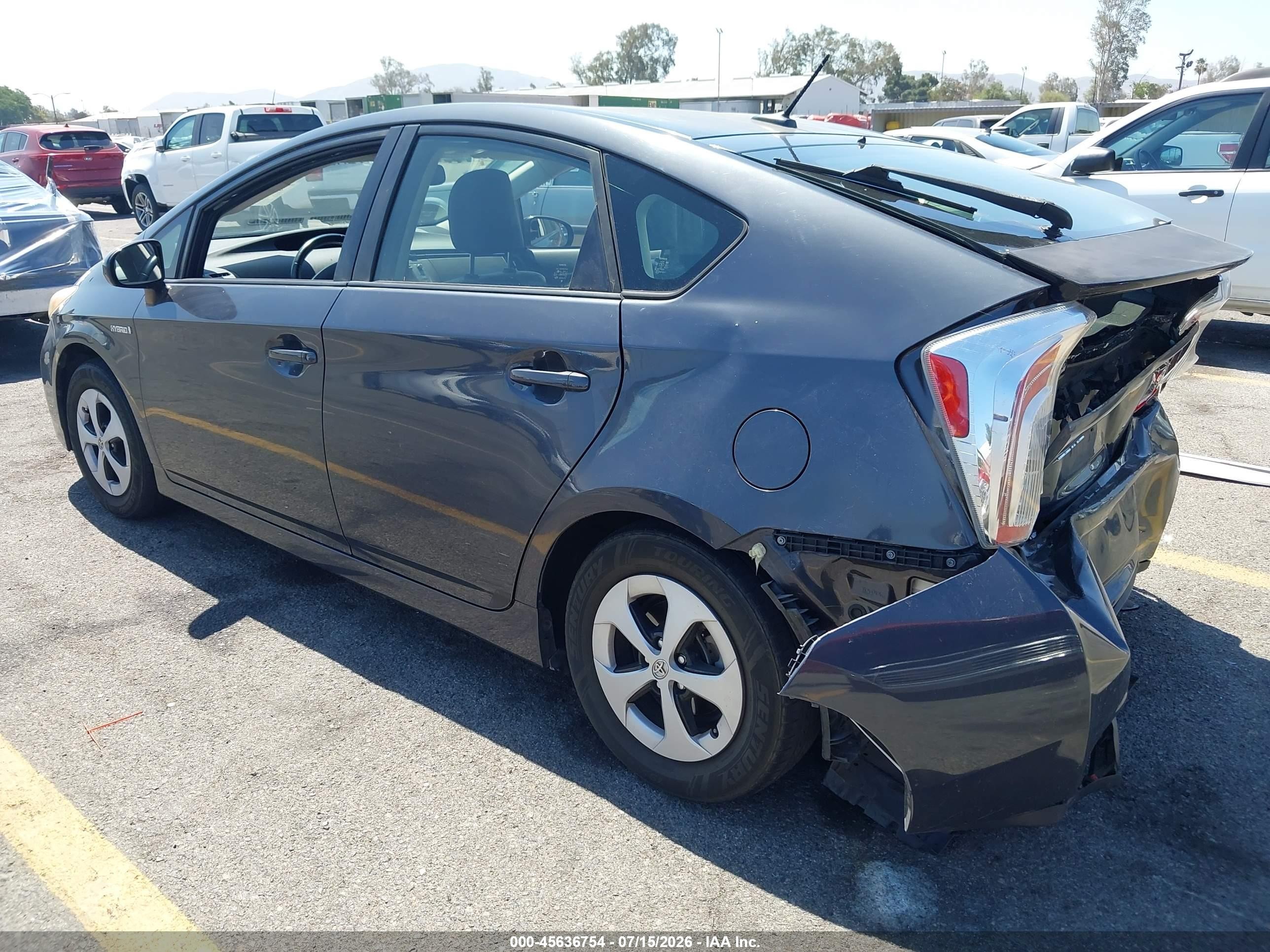 2012 Toyota Prius Four Brown vin: JTDKN3DU5C1581129