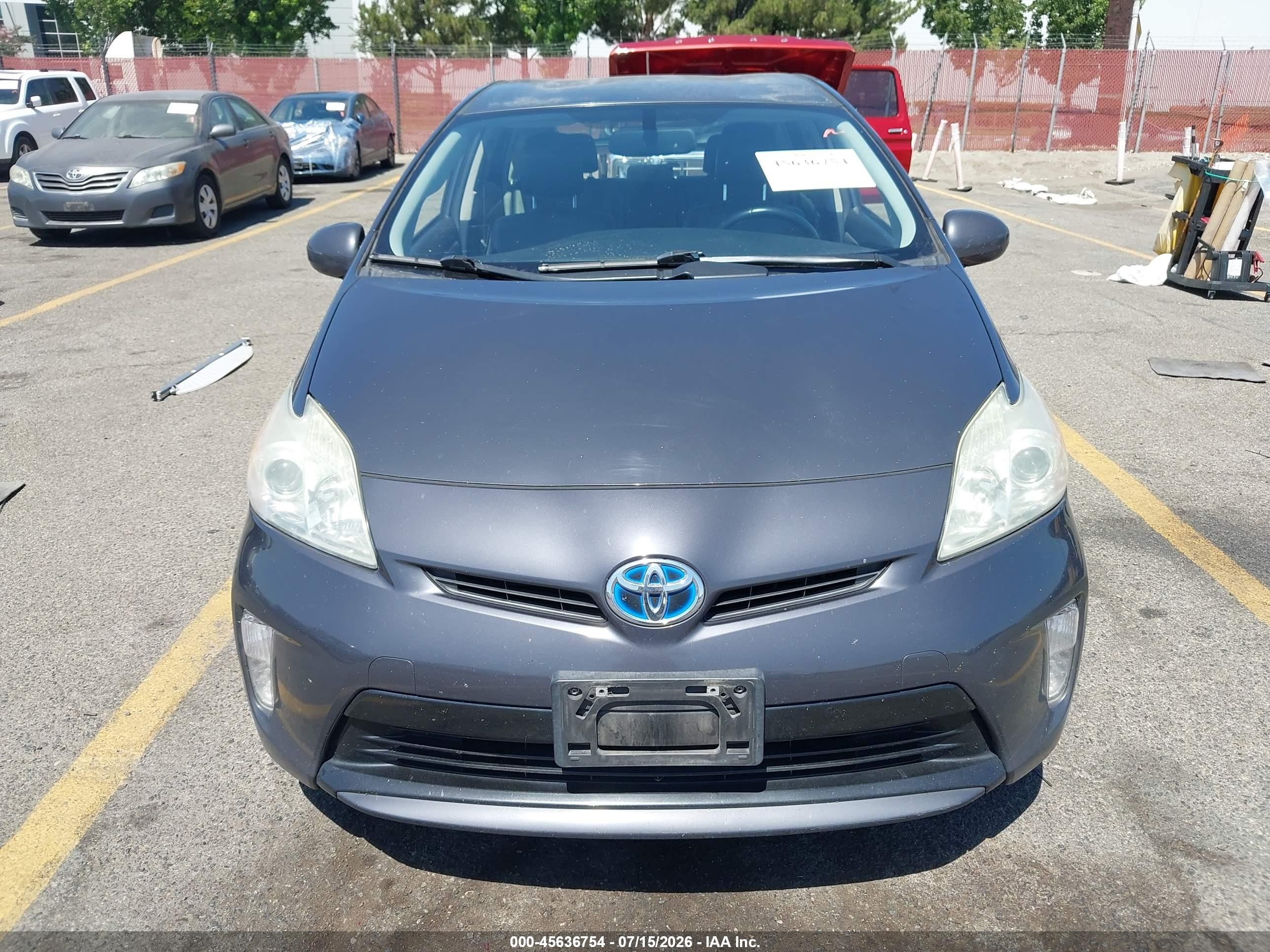 2012 Toyota Prius Four Brown vin: JTDKN3DU5C1581129