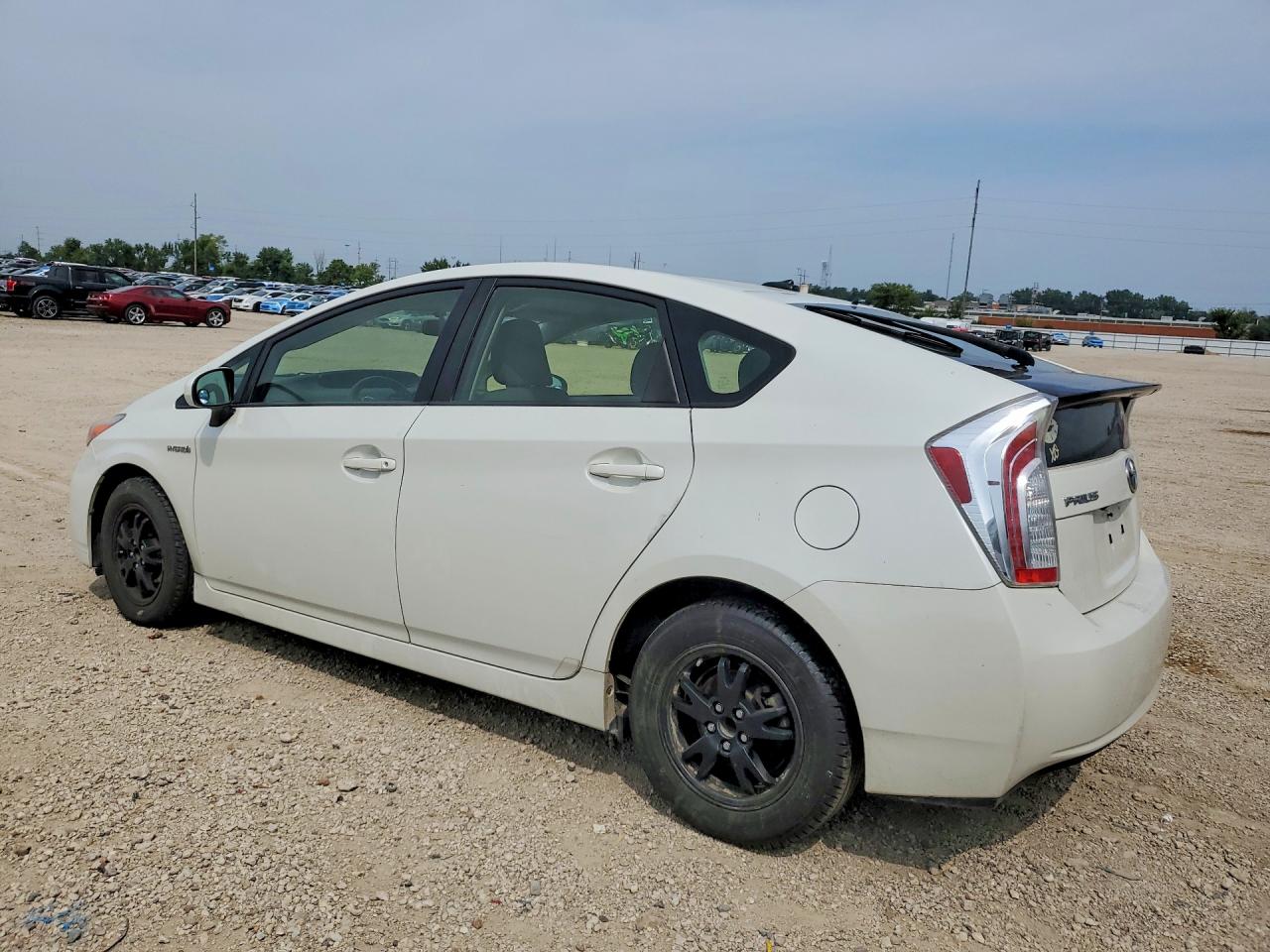 2012 Toyota Prius Three White vin: JTDKN3DU5C1581695