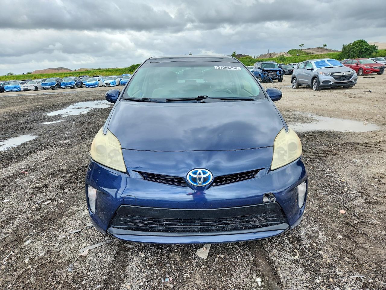 2012 Toyota Prius Three Blue vin: JTDKN3DU5C1603016