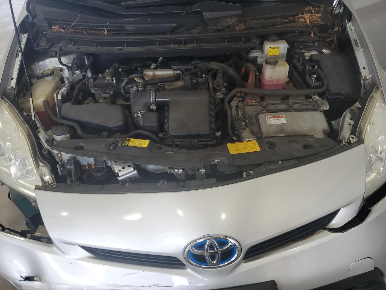 2012 Toyota Prius Two Silver vin: JTDKN3DU5C5377097