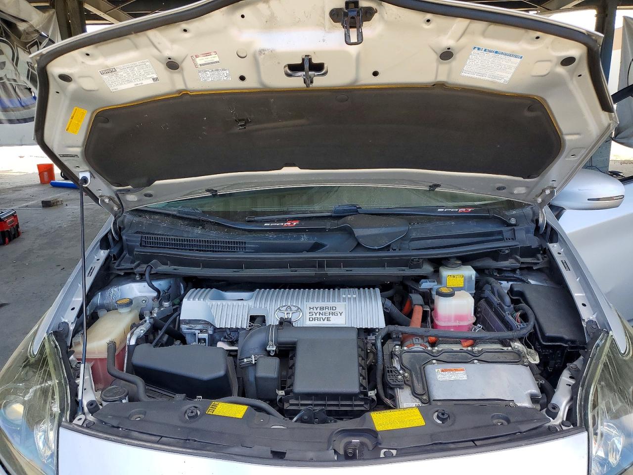 2012 Toyota Prius Three Серый vin: JTDKN3DU5C5382896
