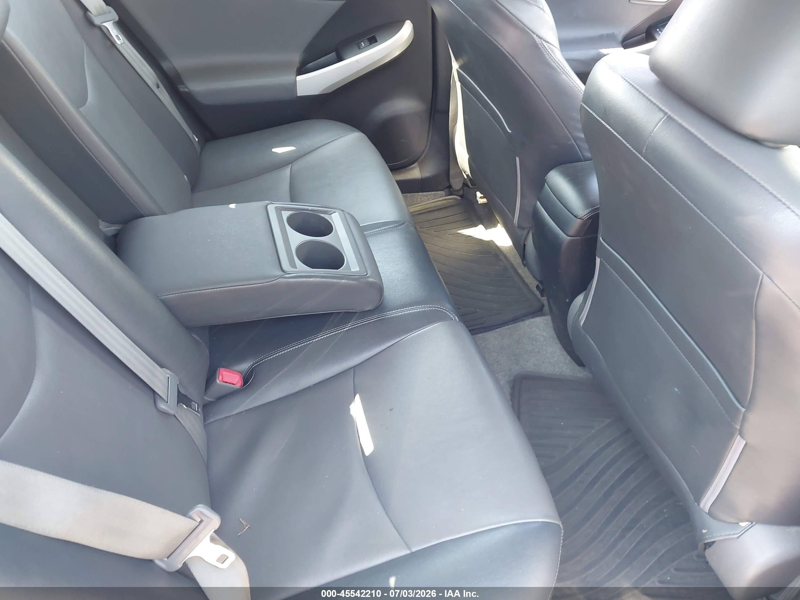 2012 Toyota Prius Four Silver vin: JTDKN3DU5C5385202