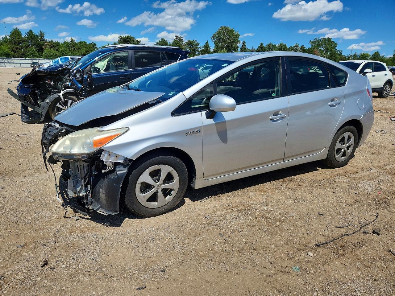 2012 Toyota Prius Two Silver vin: JTDKN3DU5C5420918