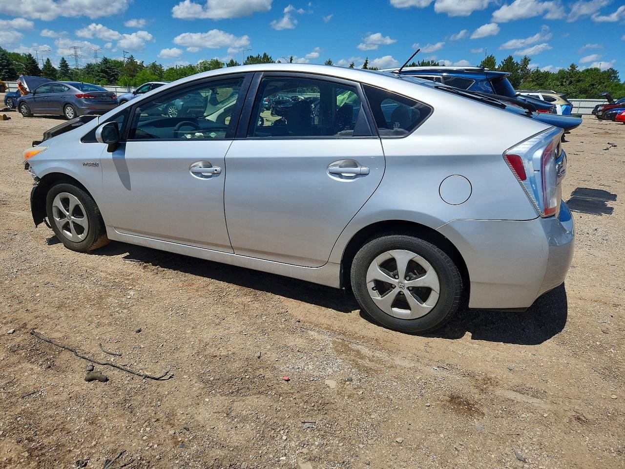 2012 Toyota Prius Two Silver vin: JTDKN3DU5C5420918