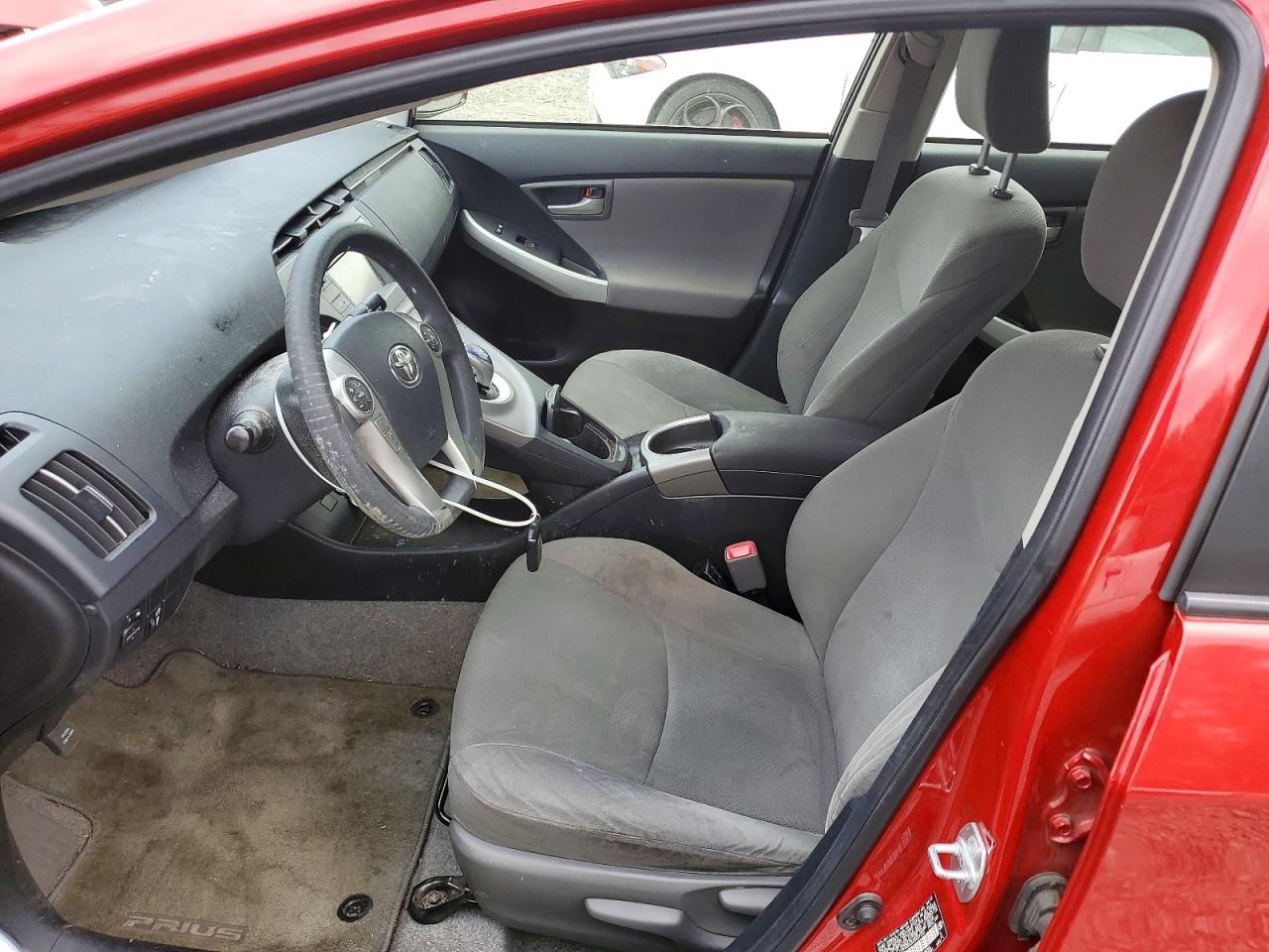 2012 Toyota Prius Three Red vin: JTDKN3DU5C5437332
