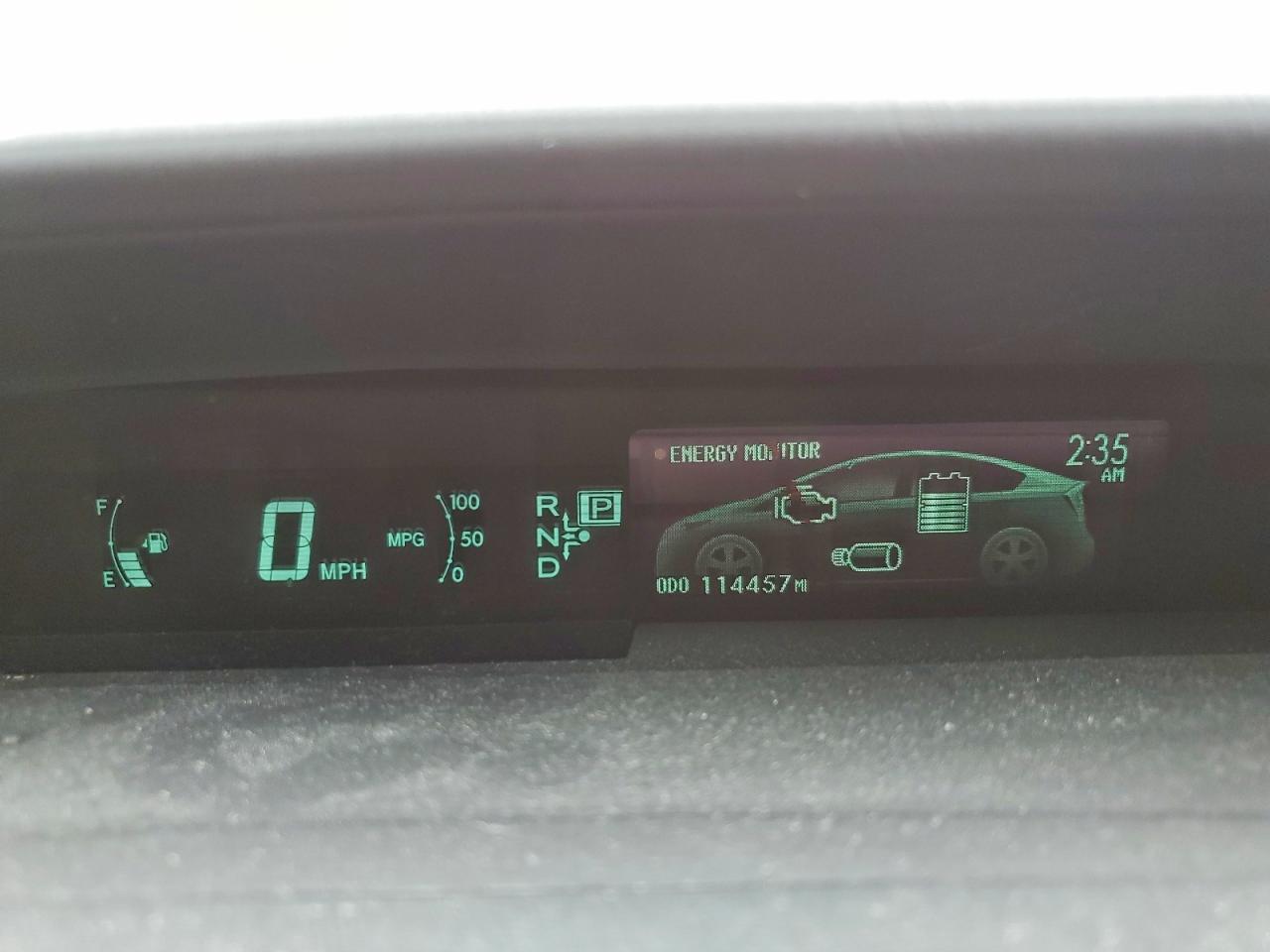 2012 Toyota Prius Three Red vin: JTDKN3DU5C5437332