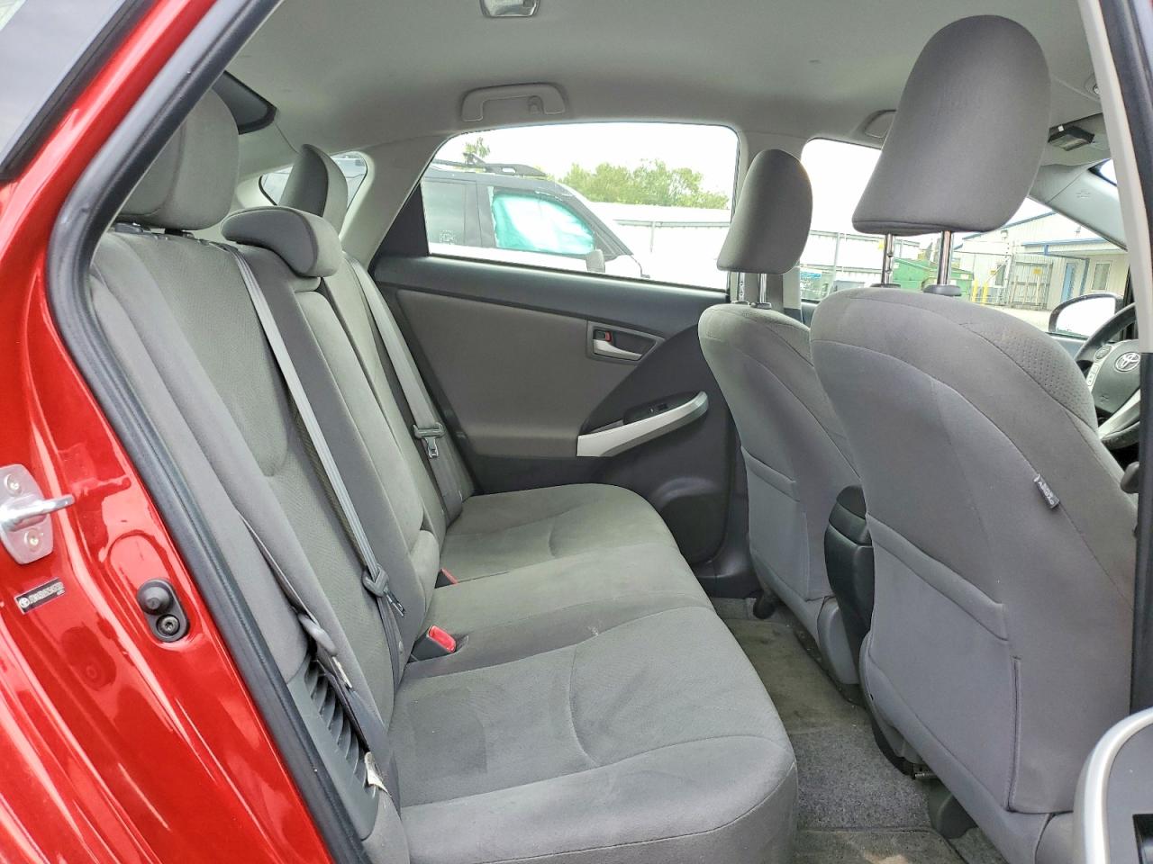 2012 Toyota Prius Three Red vin: JTDKN3DU5C5437332
