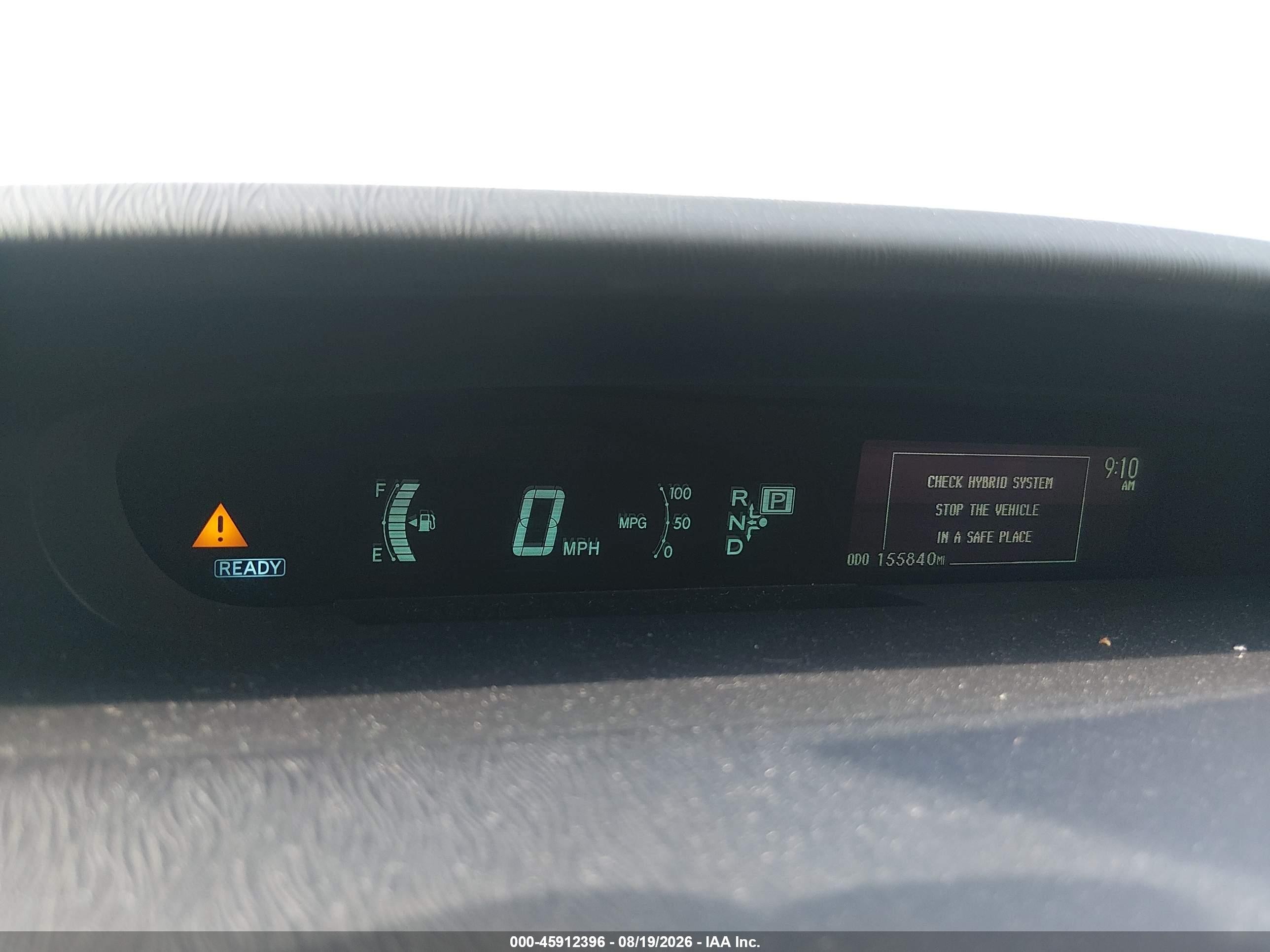2012 Toyota Prius Two White vin: JTDKN3DU5C5458021