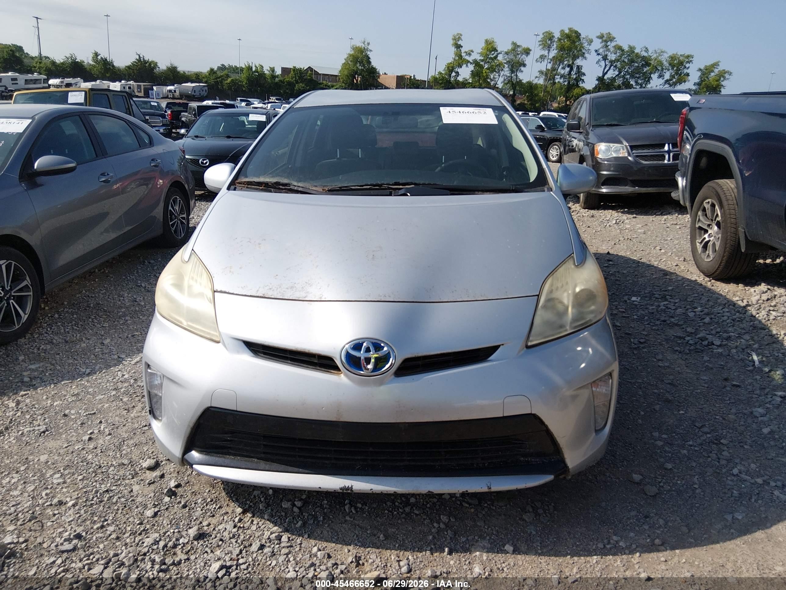 2013 Toyota Prius Three White vin: JTDKN3DU5D0337214