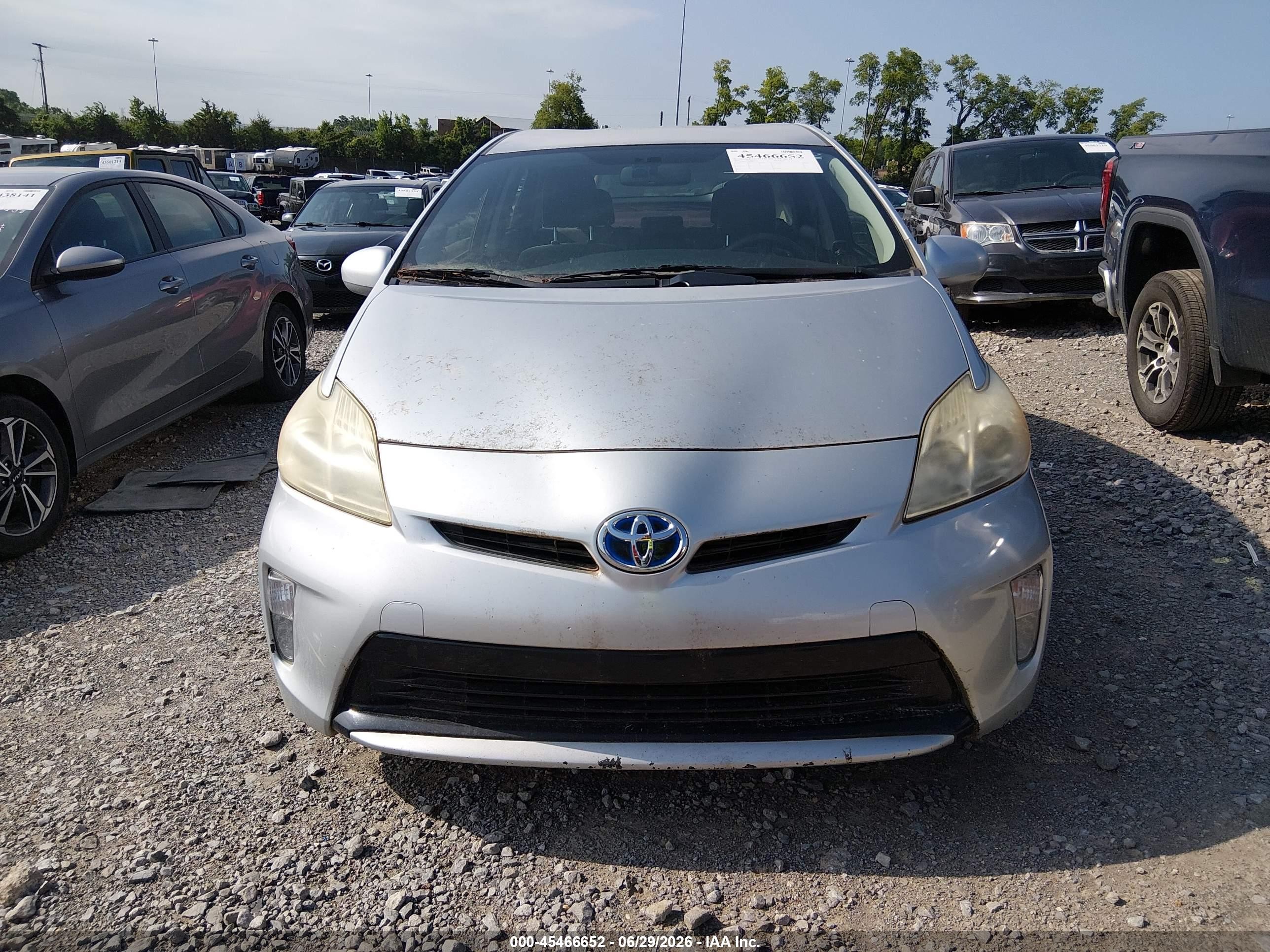 2013 Toyota Prius Three White vin: JTDKN3DU5D0337214