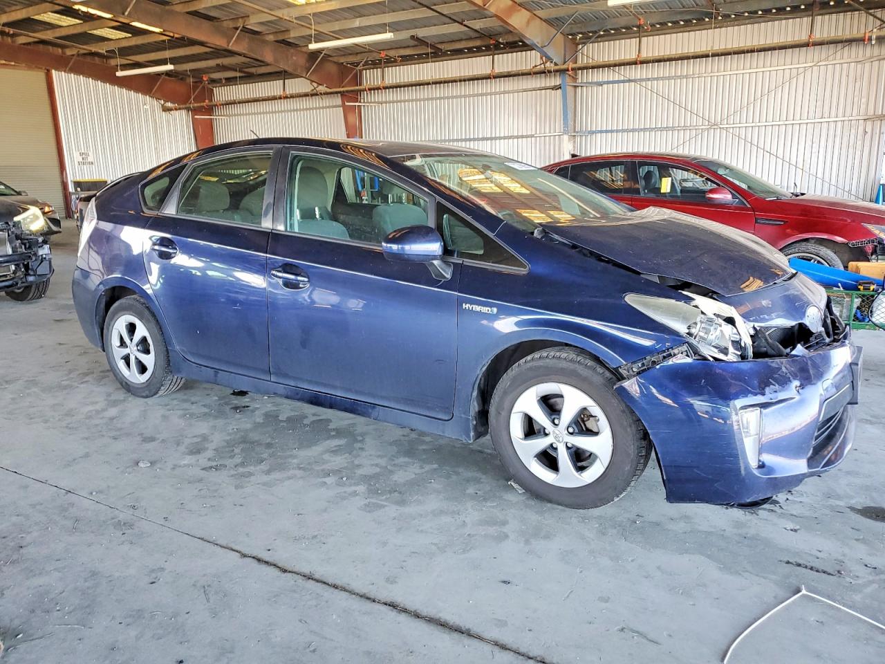 2013 Toyota Prius Blue vin: JTDKN3DU5D0346625